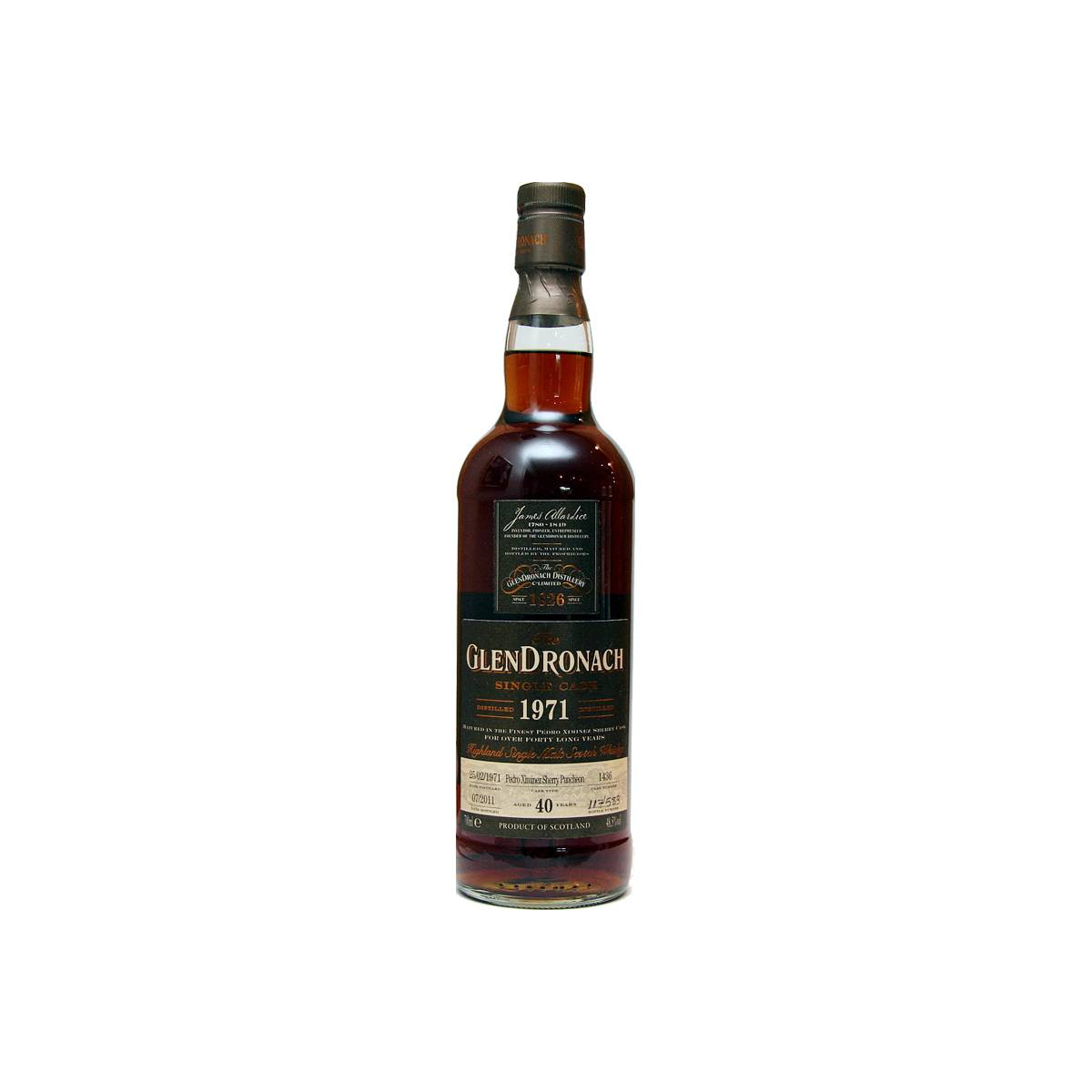 GlenDronach 1971 40 Years Single Malt Whisky