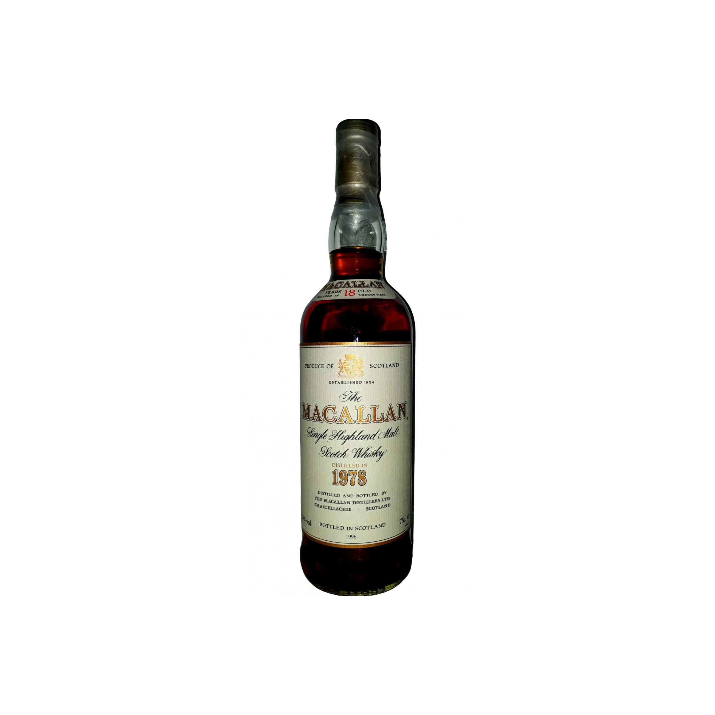The Macallan 1978 18 Years Single Malt Whisky
