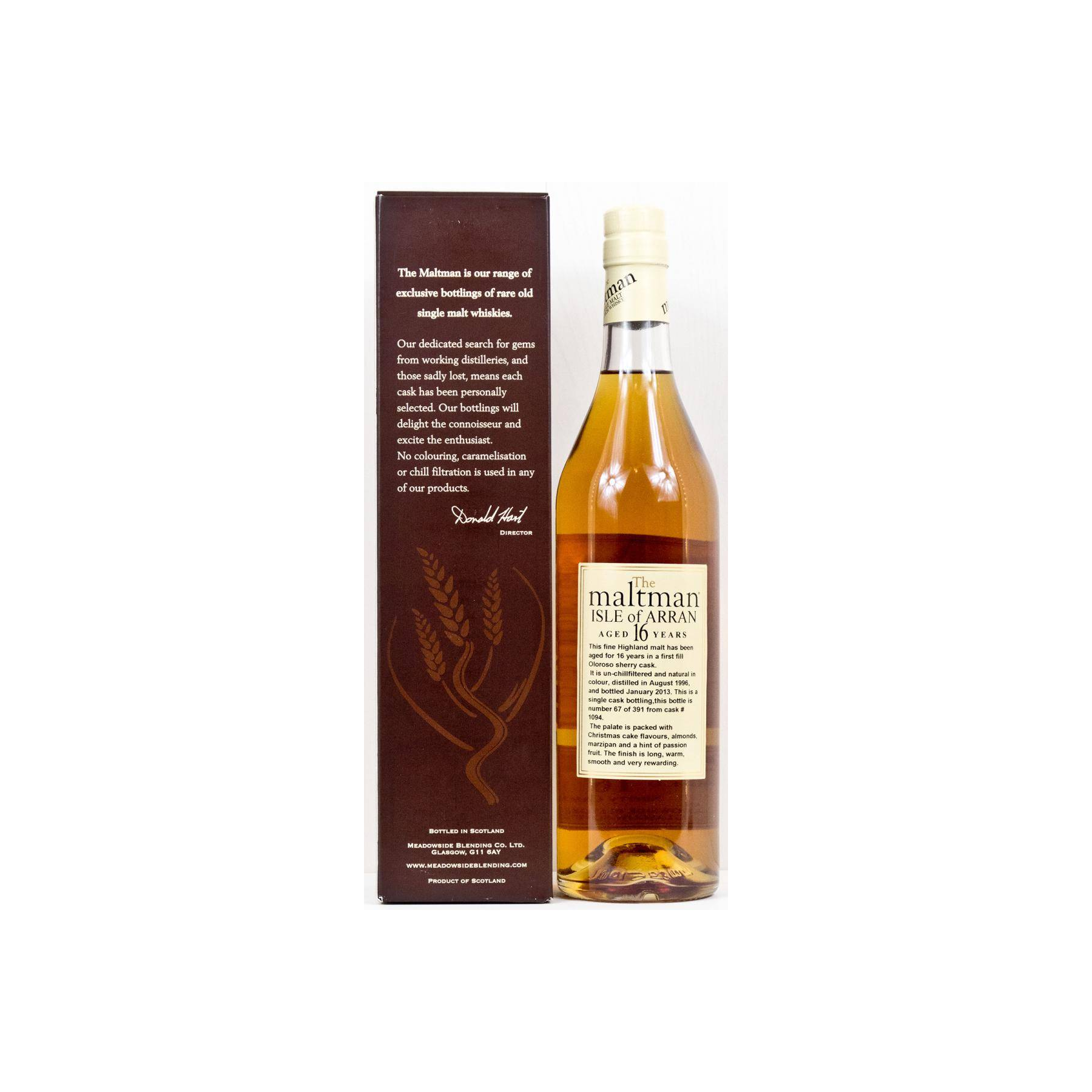 Arran 1996 16 Years Single Malt Whisky 3