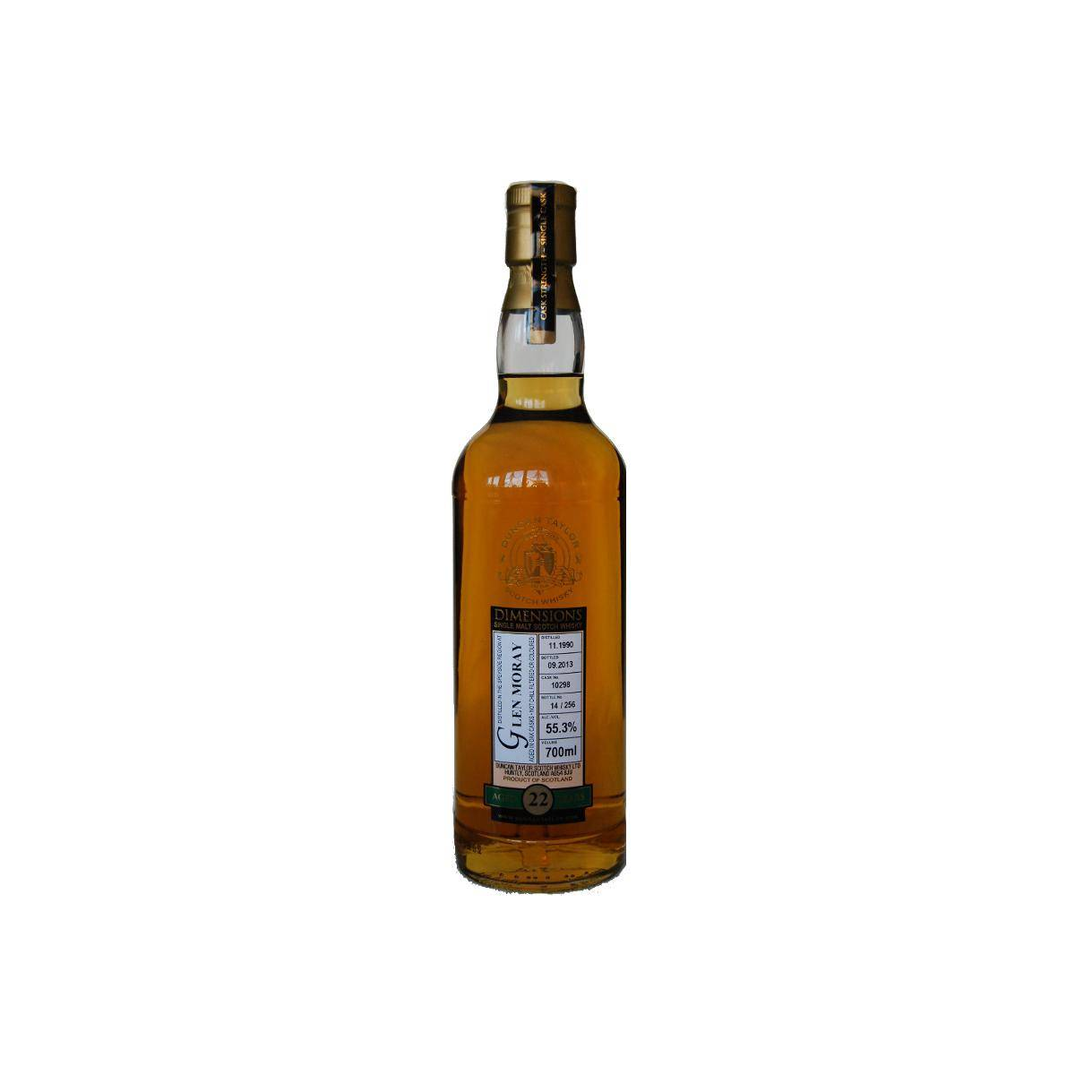 Glen Moray Dimensions 1990 22 Years Single Malt Whisky
