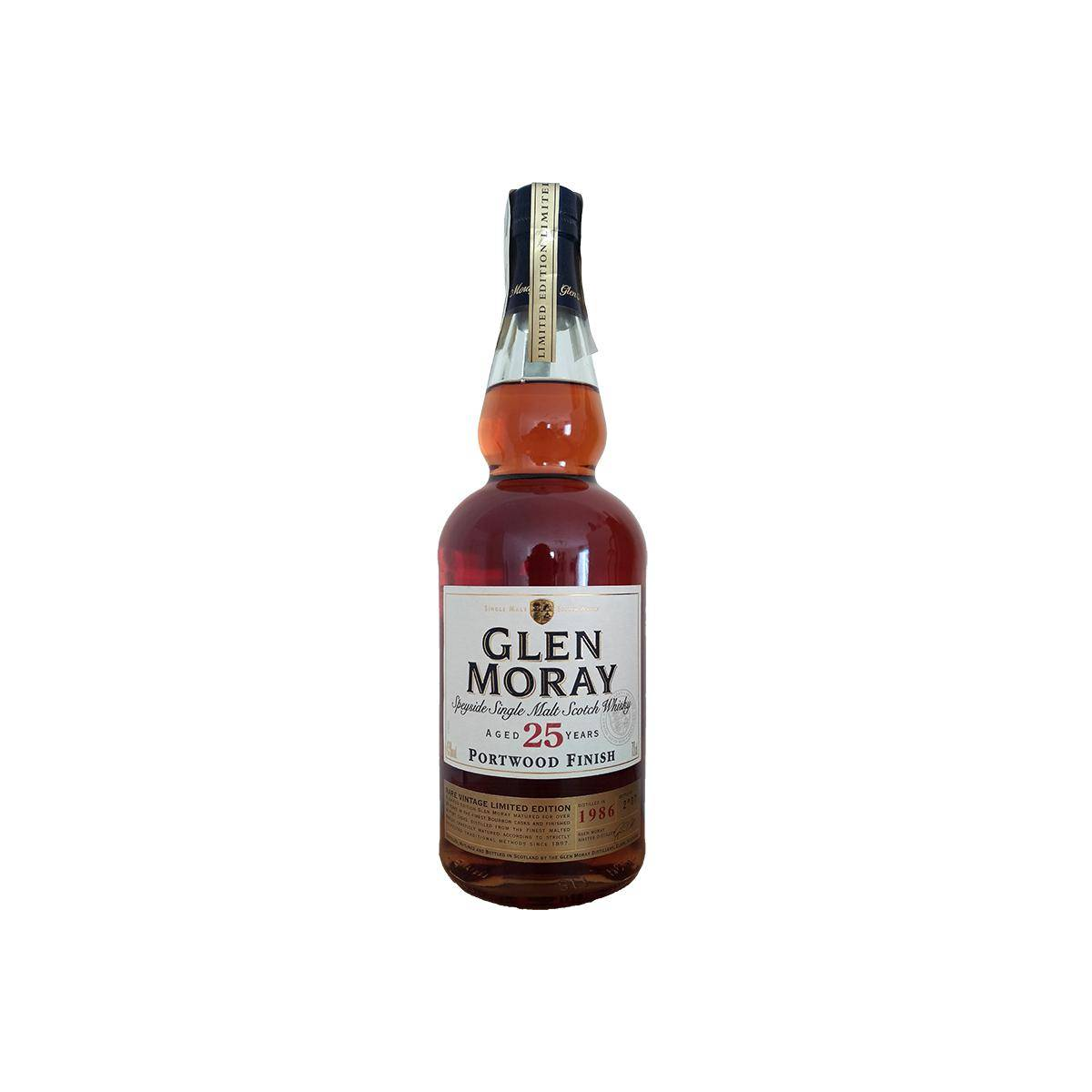 Glen Moray 1986 25 Years Single Malt Whisky