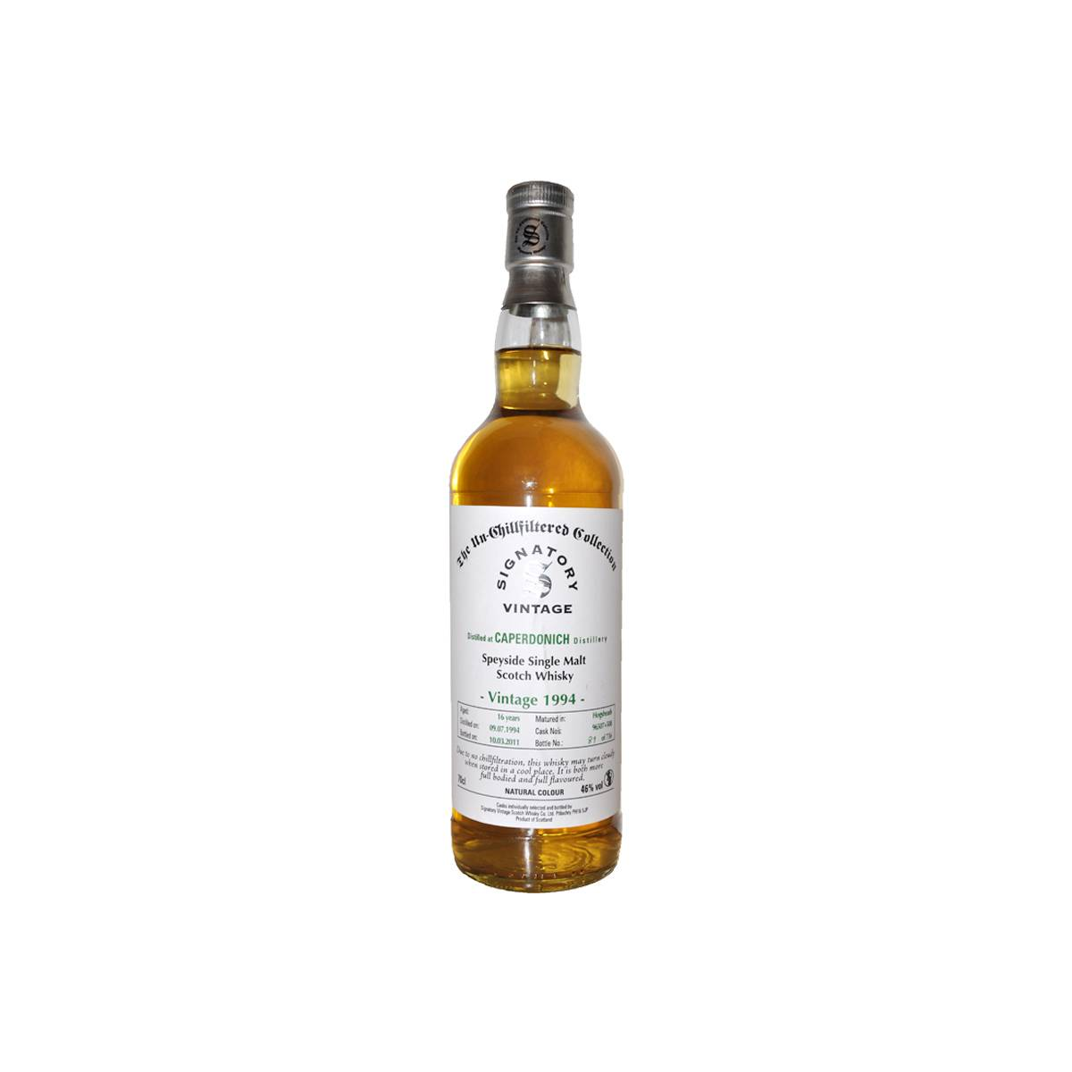 Caperdonich The Un-Chillfiltered Collection 1994 16 Years Single Malt Whisky