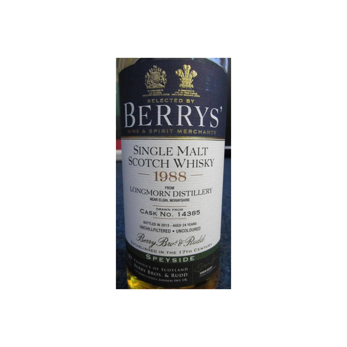 Longmorn 1988 24 Years Single Malt Whisky