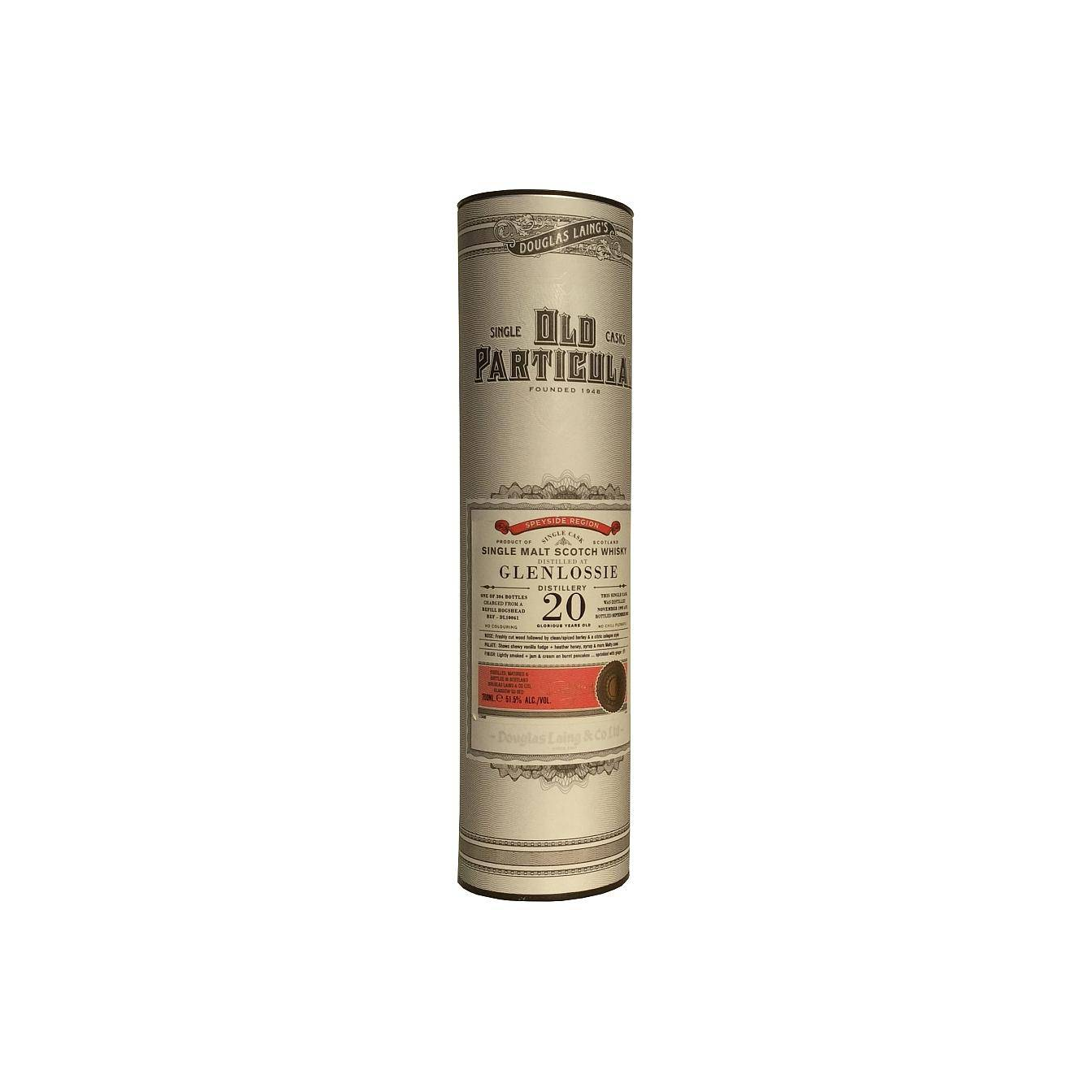 Glenlossie Old Particular 1992 20 Years Single Malt Whisky 3