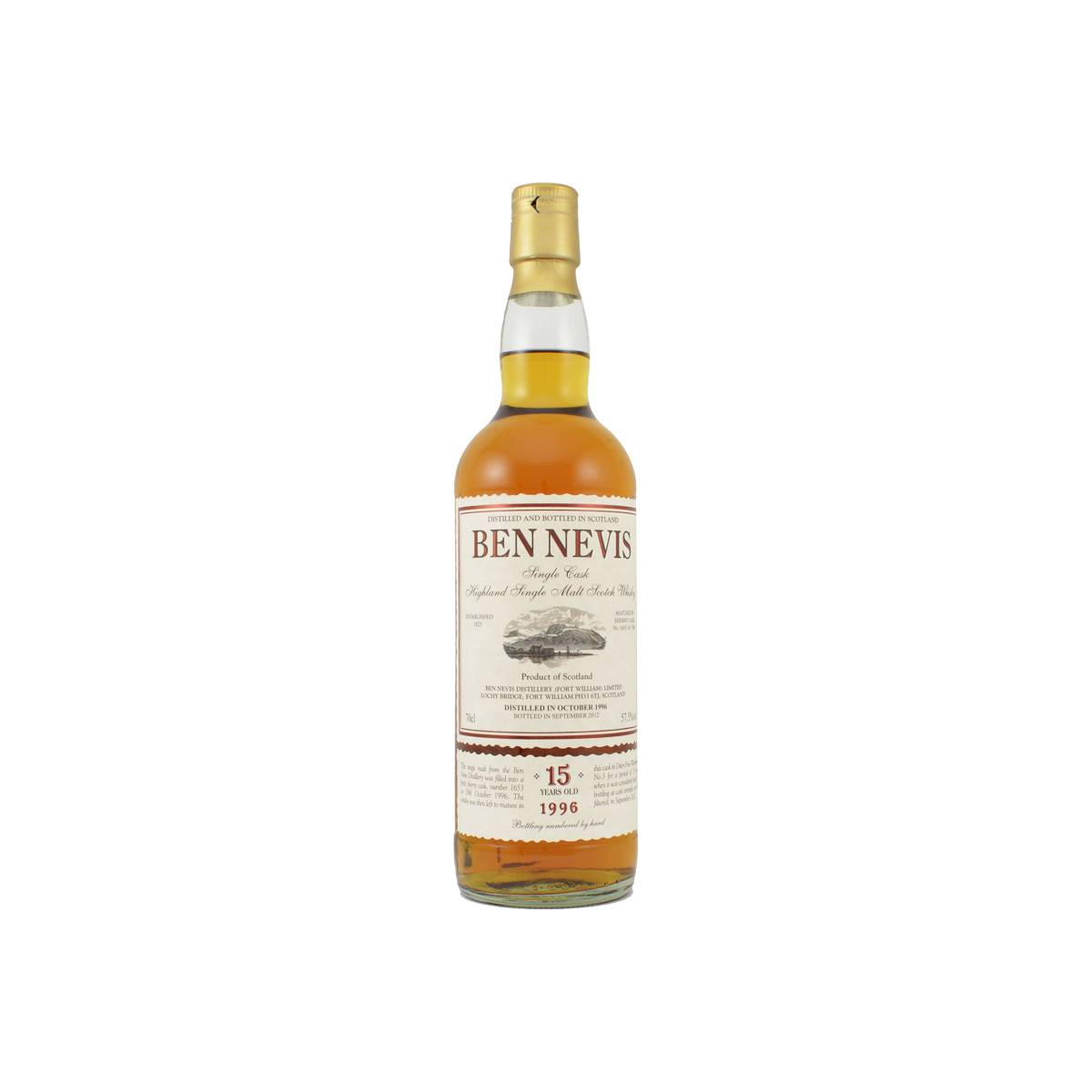 Ben Nevis Single Cask 1996 15 Years Single Malt Whisky