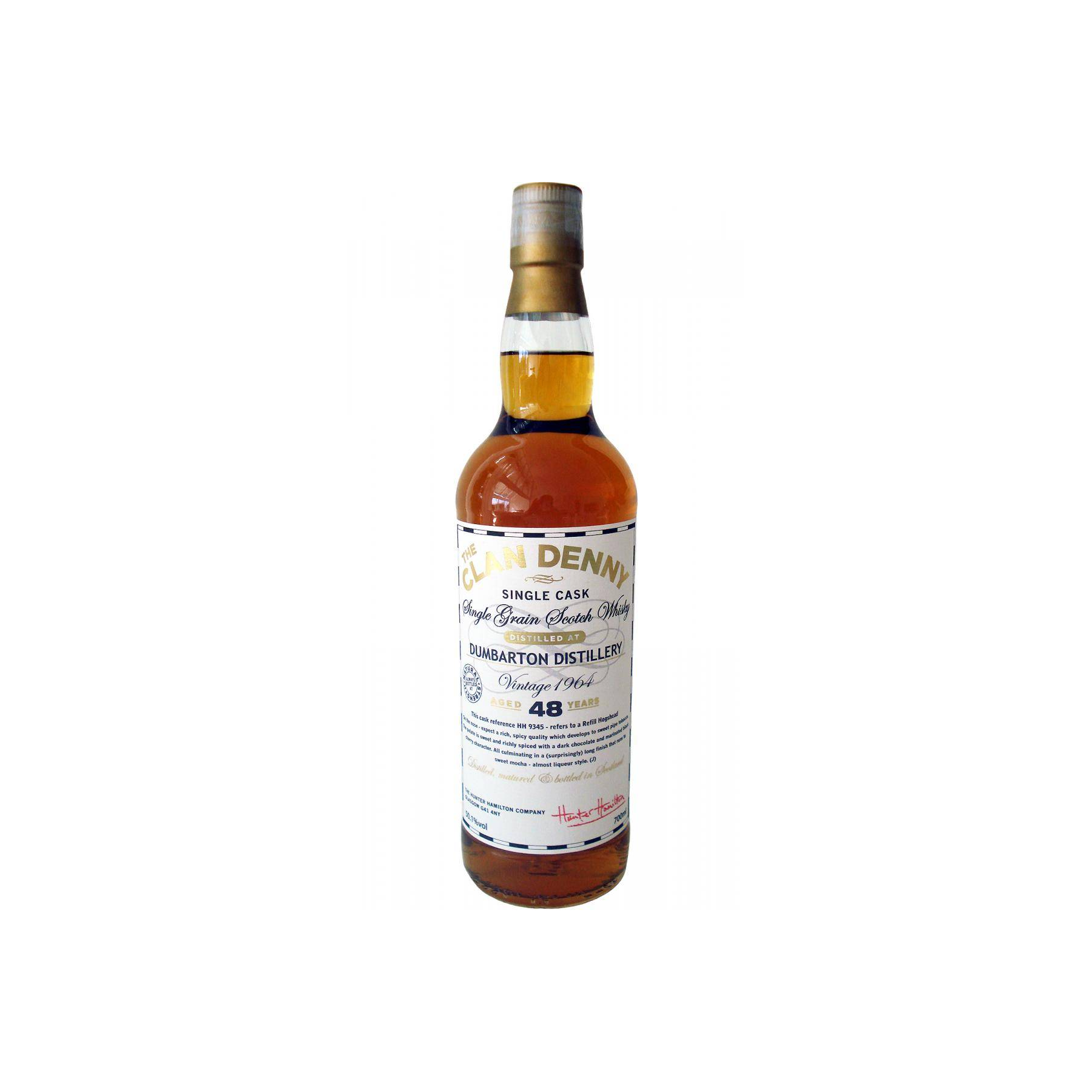 Dumbarton 1964 48 Years Single Grain Whisky