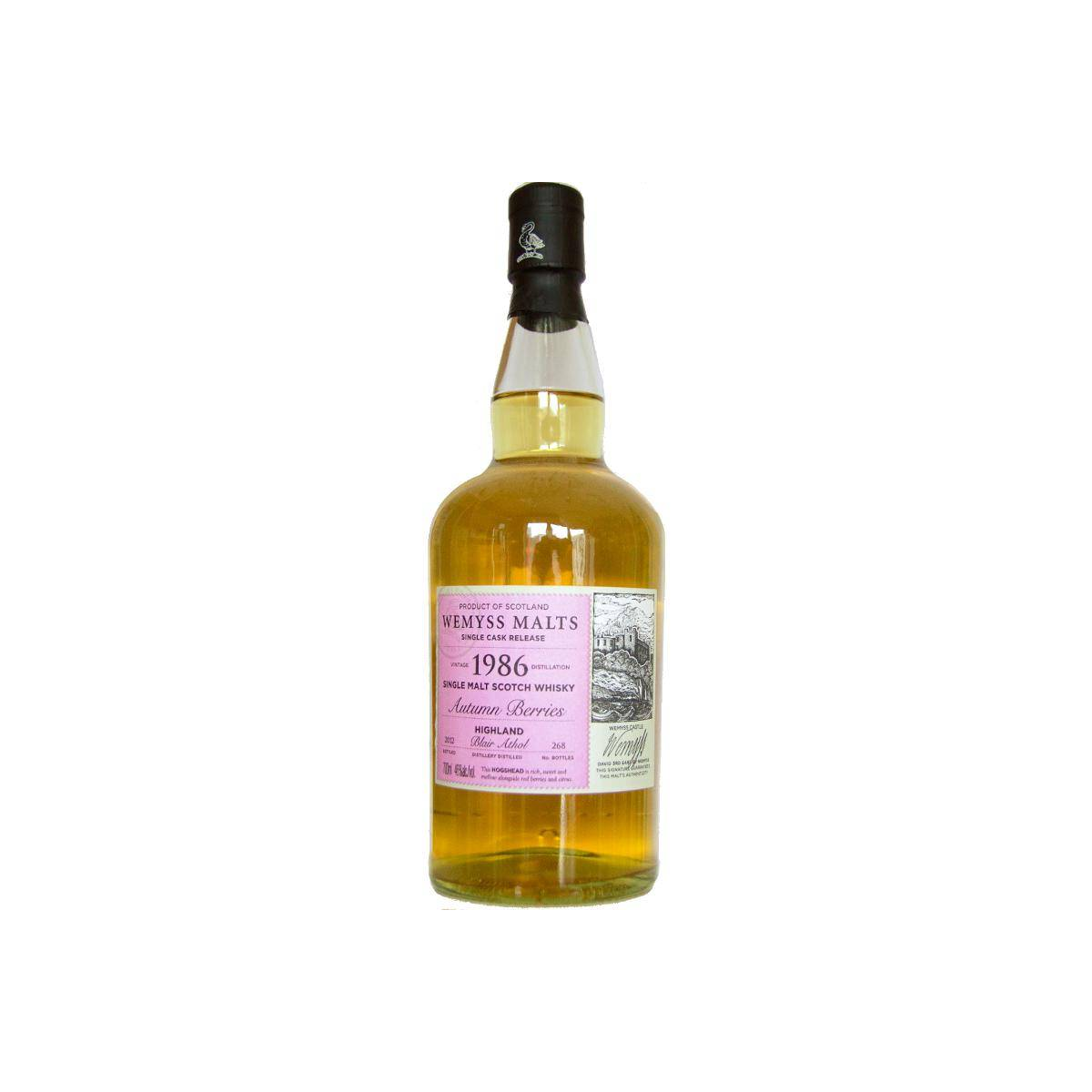 Blair Athol 1986 26 Years Single Malt Whisky 2