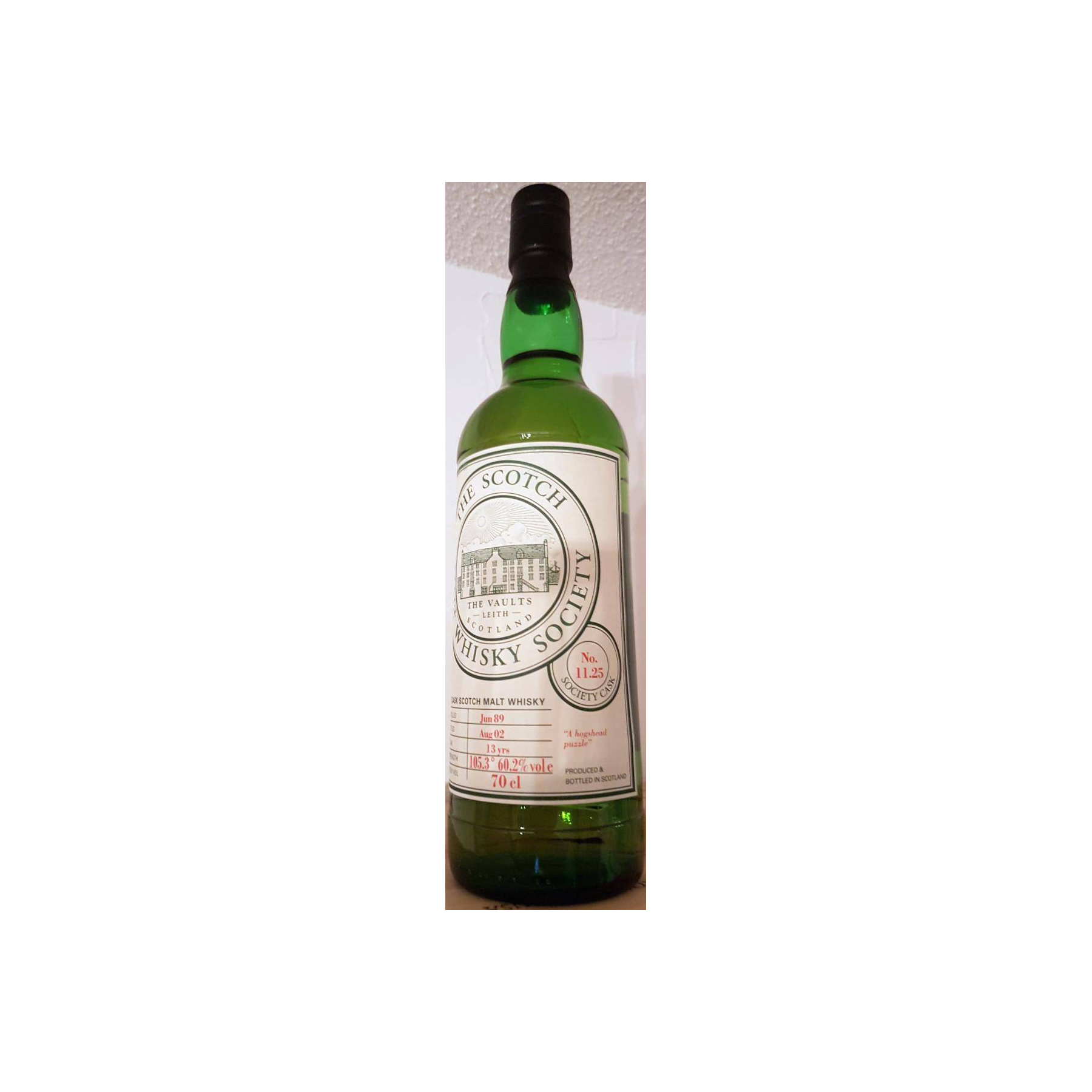 The Scotch Malt Whisky Society 1989 13 Years Single Malt Whisky