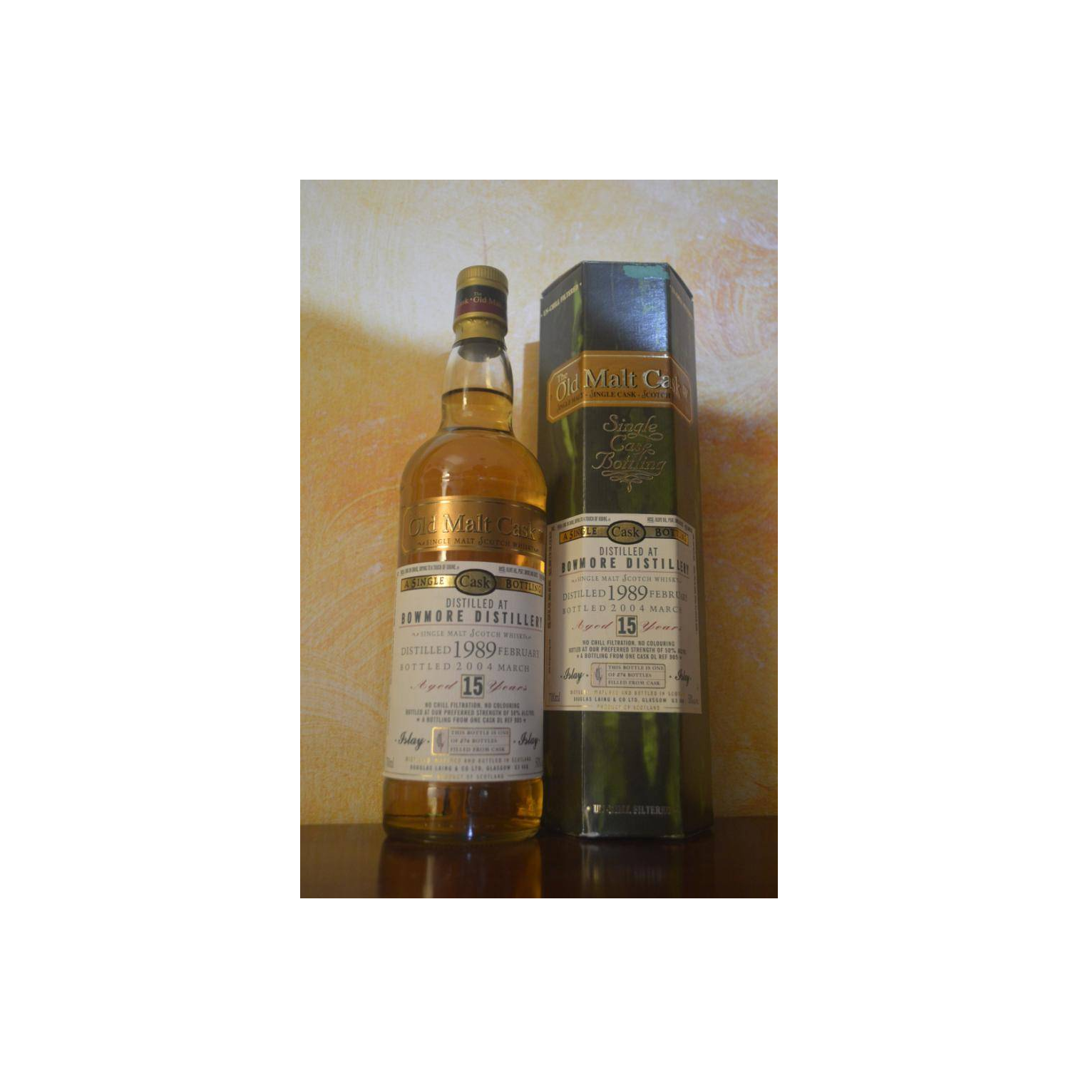 Bowmore Old Malt Cask 1989 15 Years Single Malt Whisky 2
