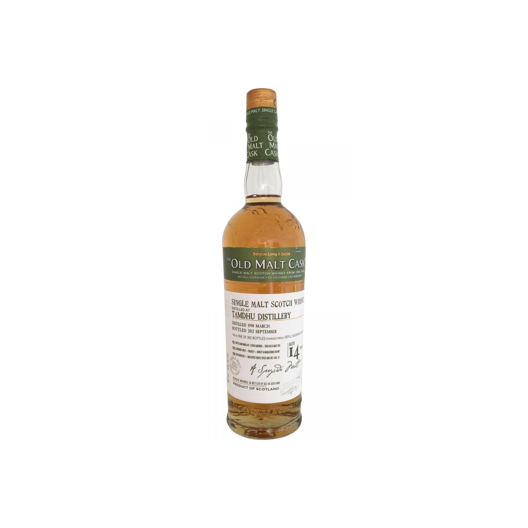 Tamdhu Old Malt Cask 1998 14 Years Single Malt Whisky