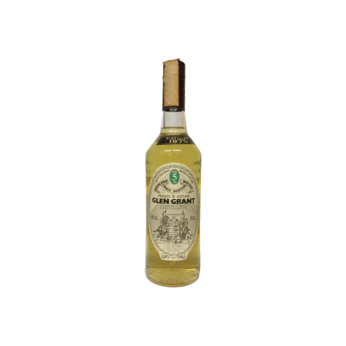 Glen Grant 1970 5 Years Single Malt Whisky