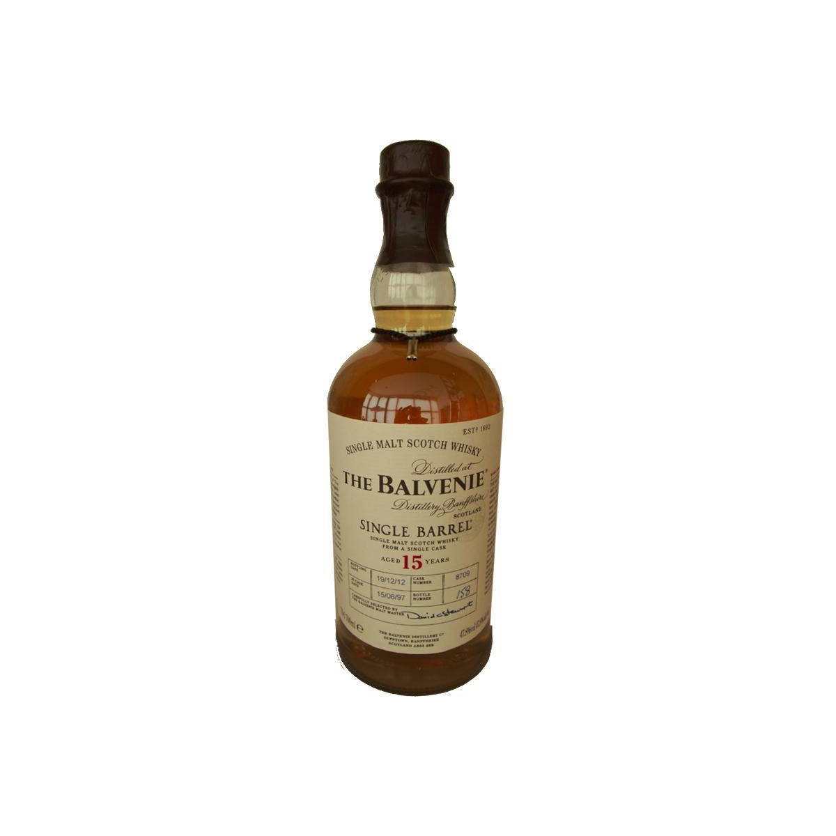 The Balvenie Single Cask 1997 15 Years Single Malt Whisky