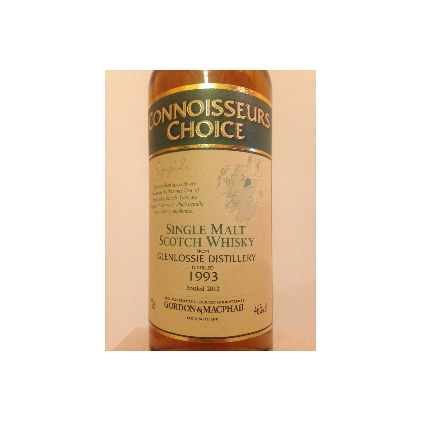 Glenlossie Connoisseurs Choice 1993 19 Years Single Malt Whisky 3