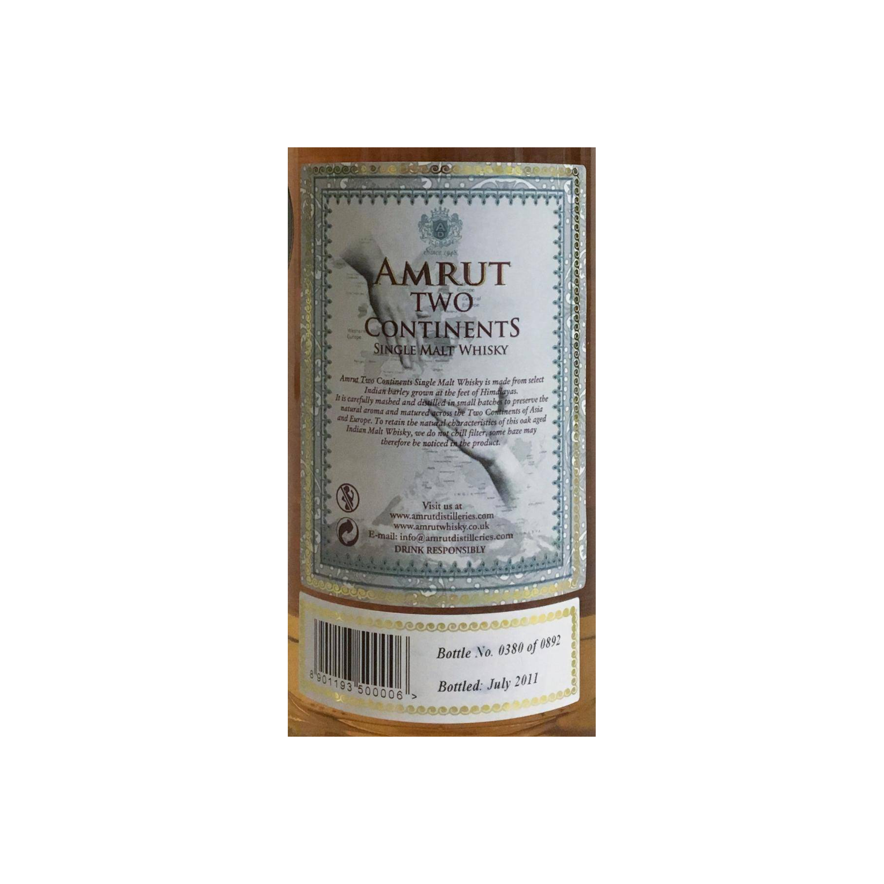 Amrut Single Malt Whisky 2