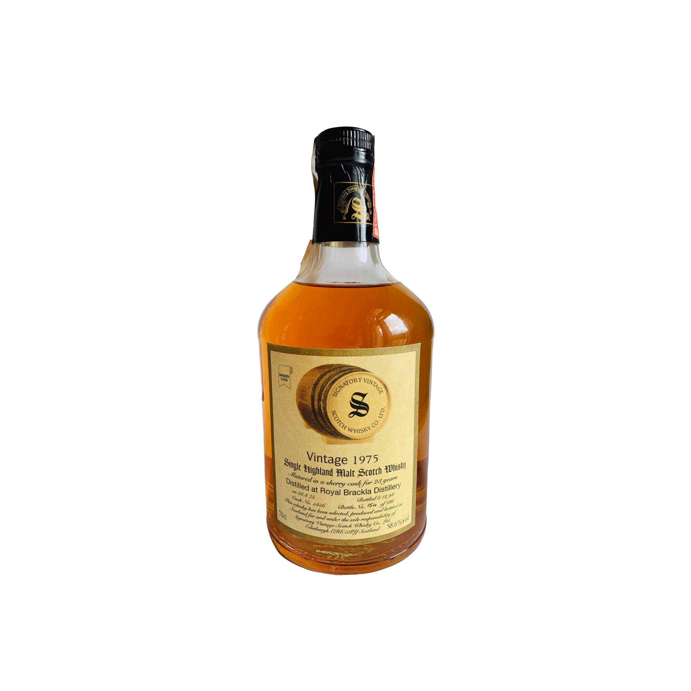 Royal Brackla Vintage Collection - Dumpy 1975 23 Years Single Malt Whisky