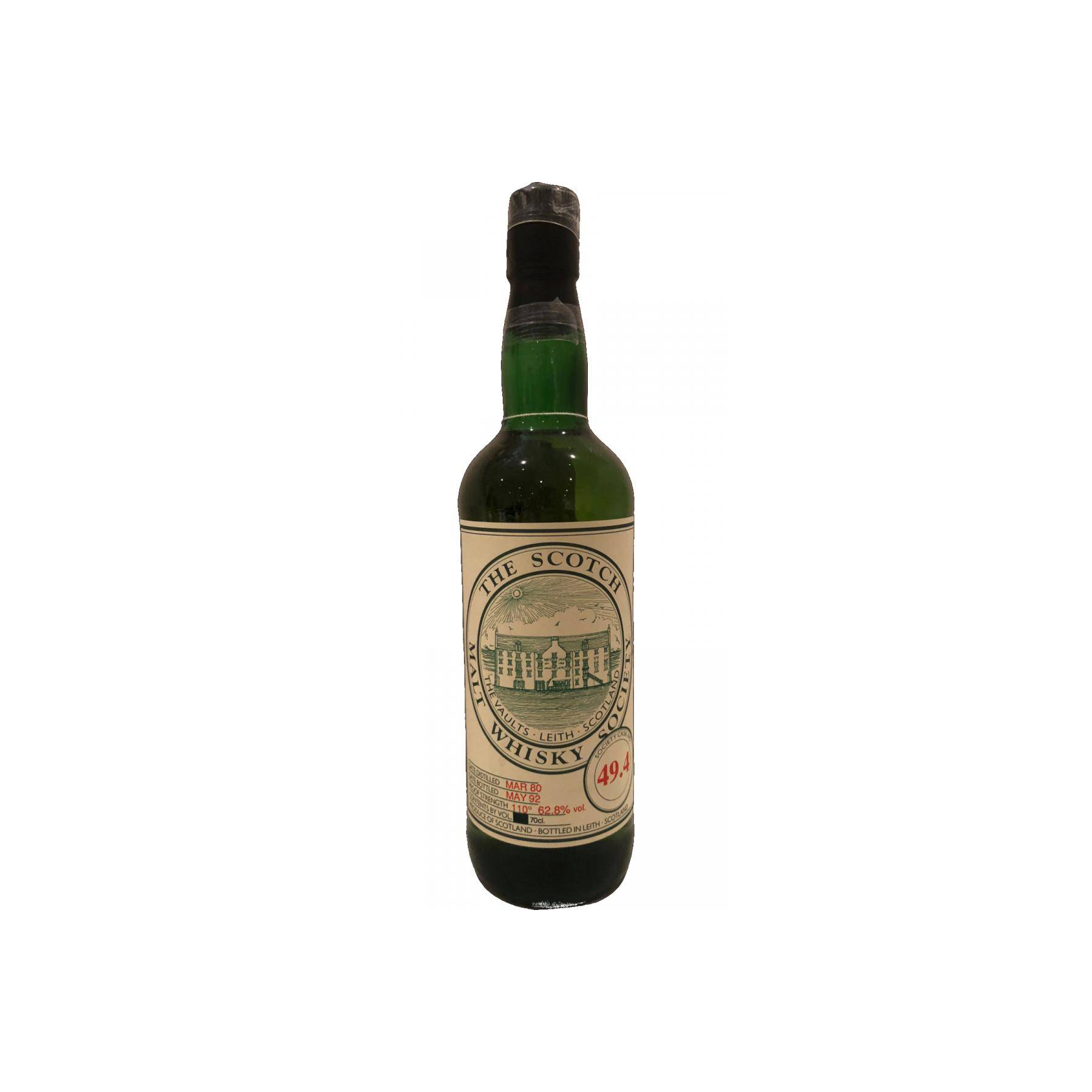 The Scotch Malt Whisky Society 1980 12 Years Single Malt Whisky