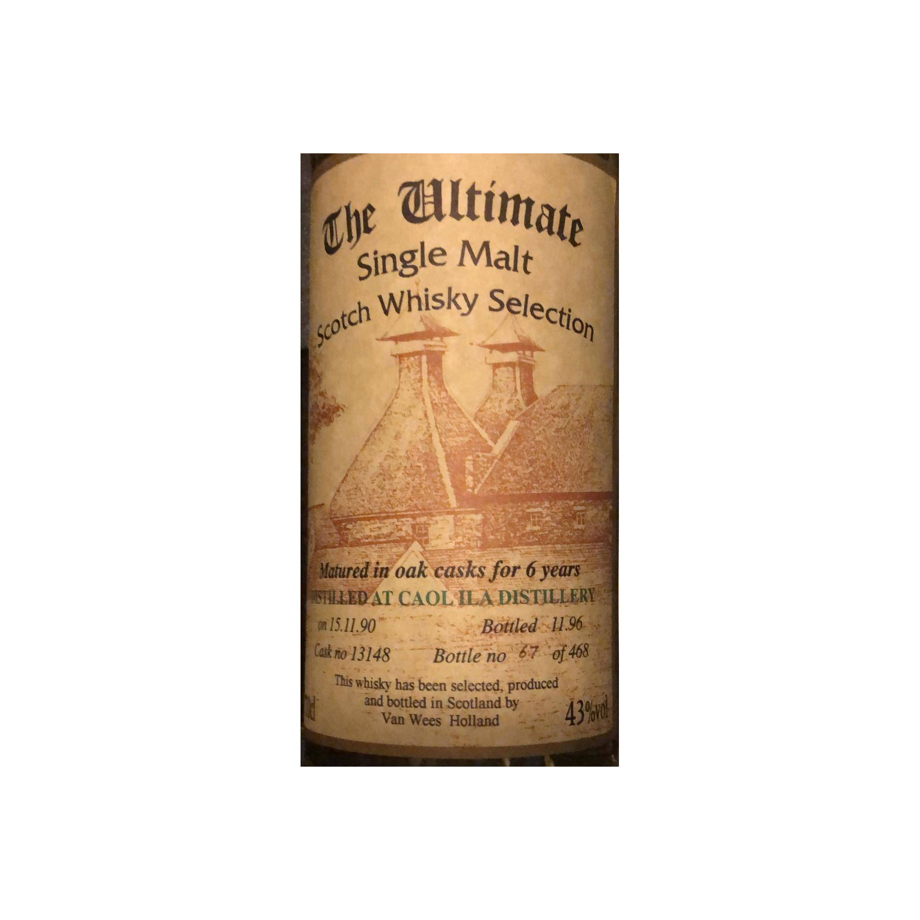 Caol Ila The Ultimate 1990 6 Years Single Malt Whisky 2