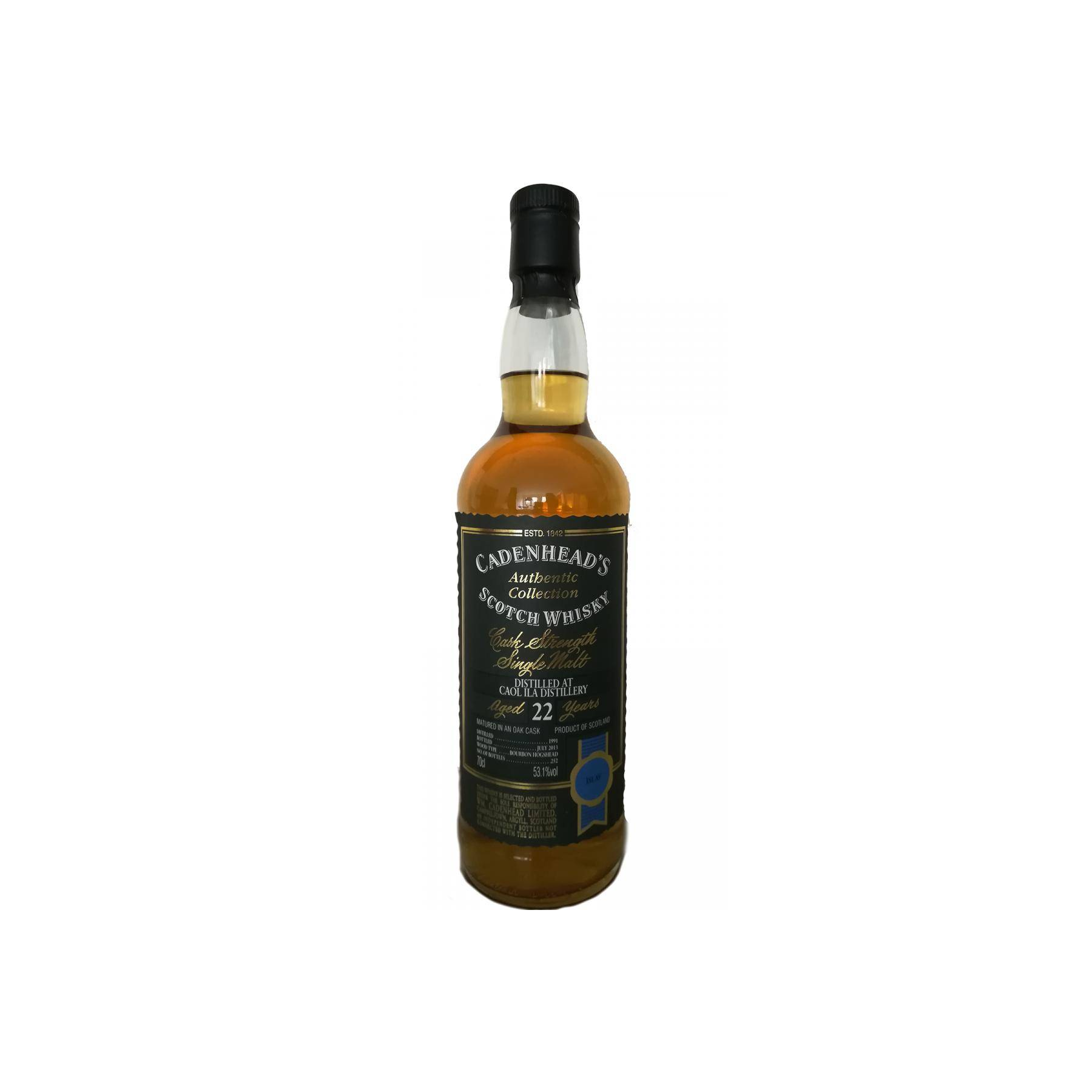 Caol Ila Authentic Collection 1991 22 Years Single Malt Whisky