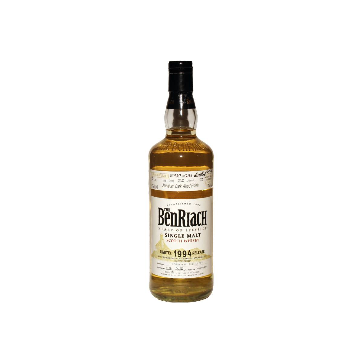 BenRiach 1994 12 Years Single Malt Whisky