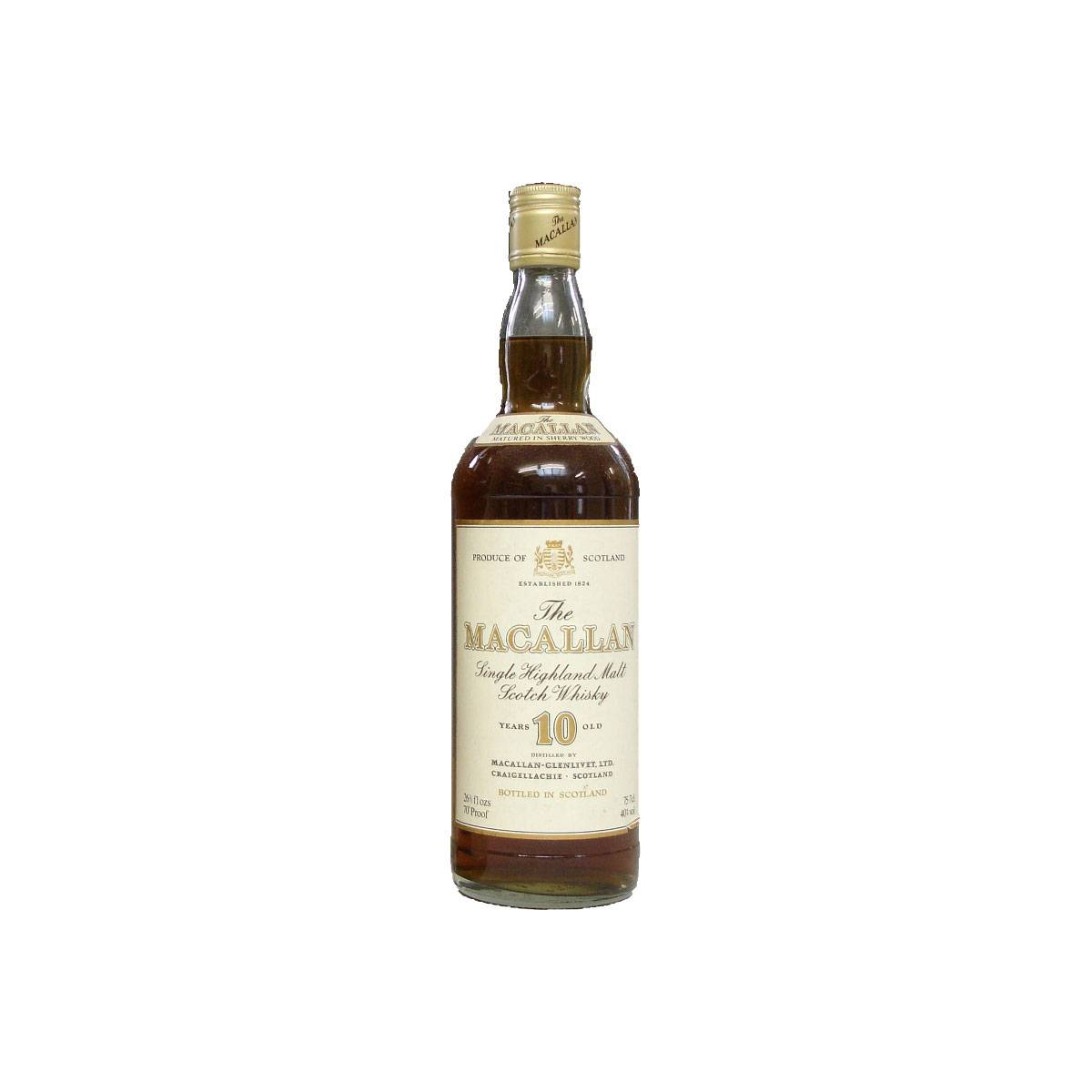 The Macallan 10 Years Single Malt Whisky