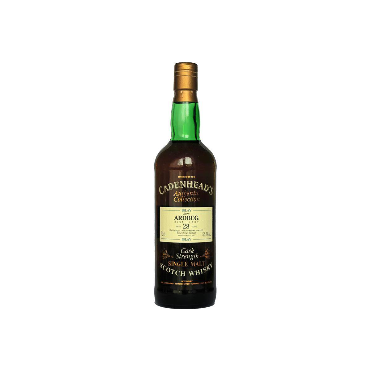 Ardbeg Authentic Collection 1965 28 Years Single Malt Whisky