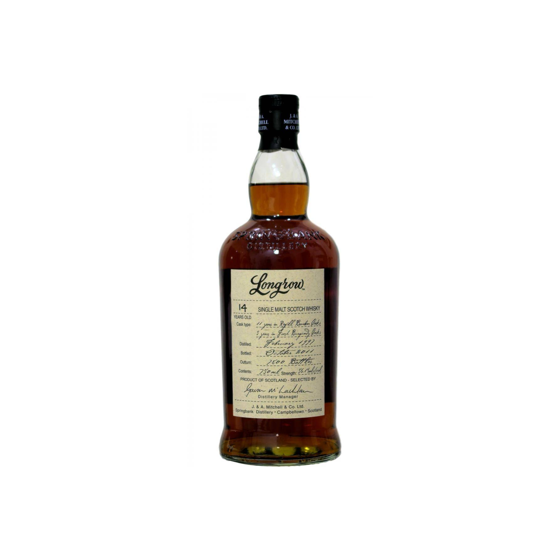 Longrow 1997 14 Years Single Malt Whisky
