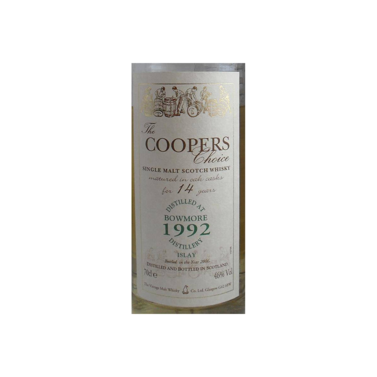Bowmore The Cooper's Choice 1992 14 Years Single Malt Whisky