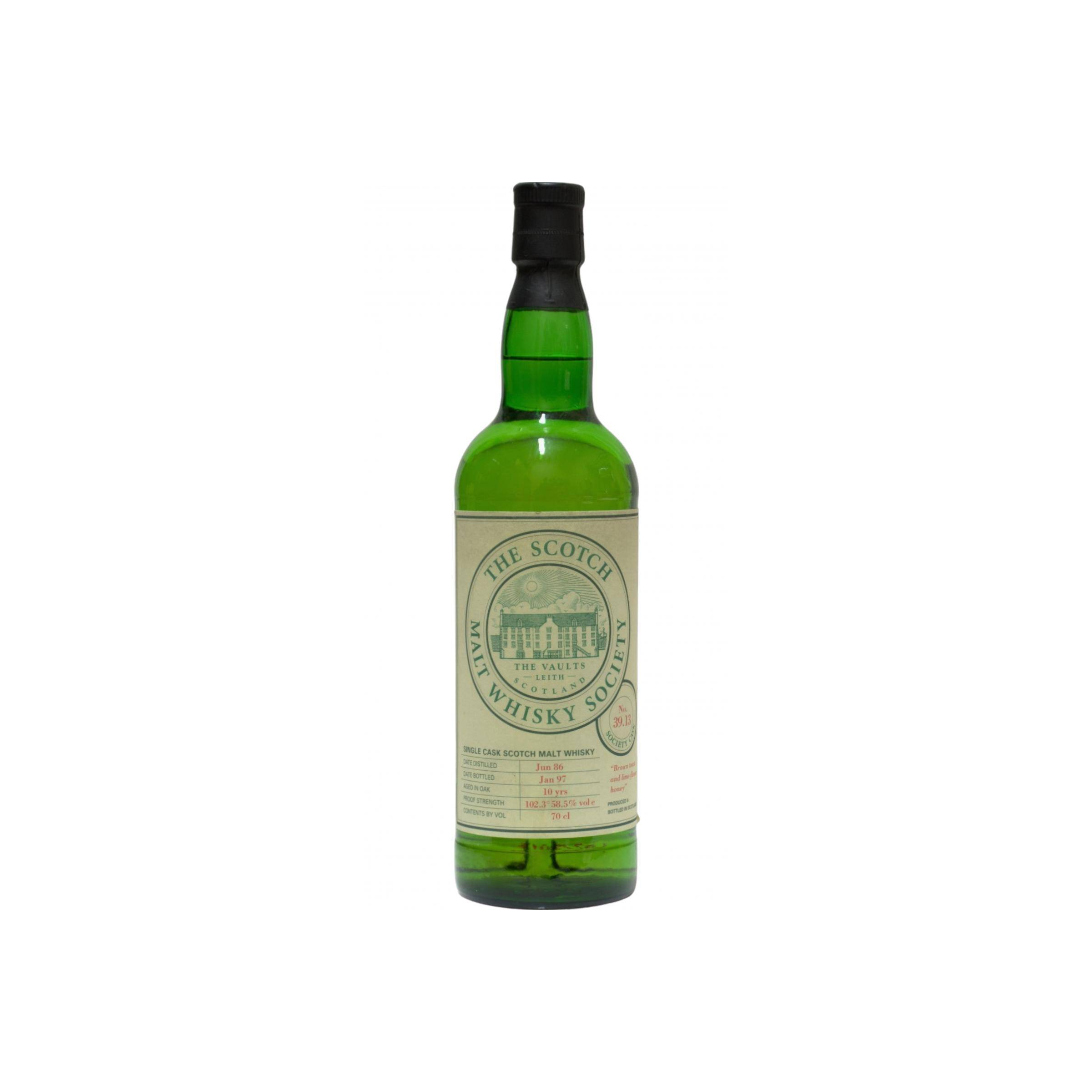 The Scotch Malt Whisky Society 1986 10 Years Single Malt Whisky