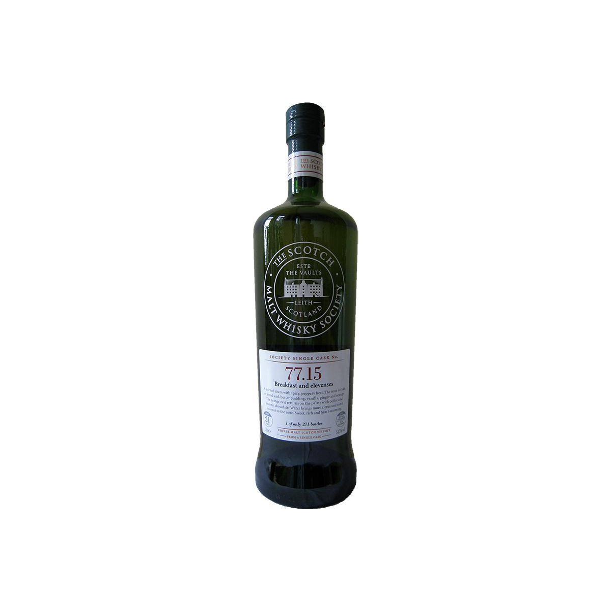 The Scotch Malt Whisky Society 1987 21 Years Single Malt Whisky