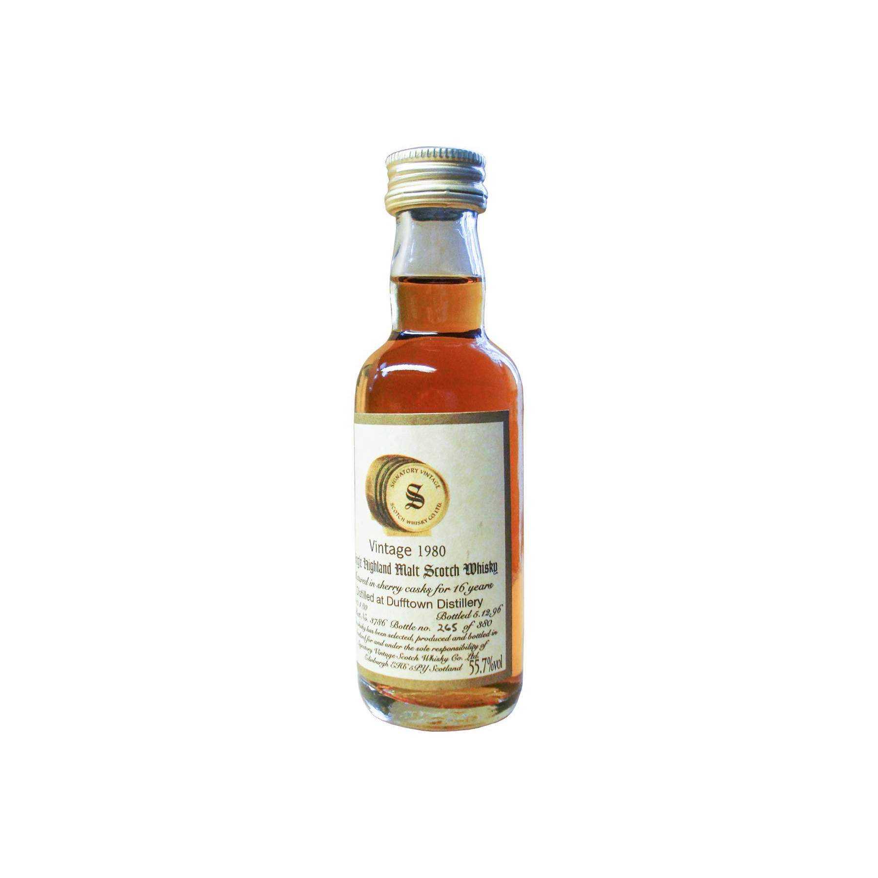 Dufftown 1980 16 Years Single Malt Whisky 4