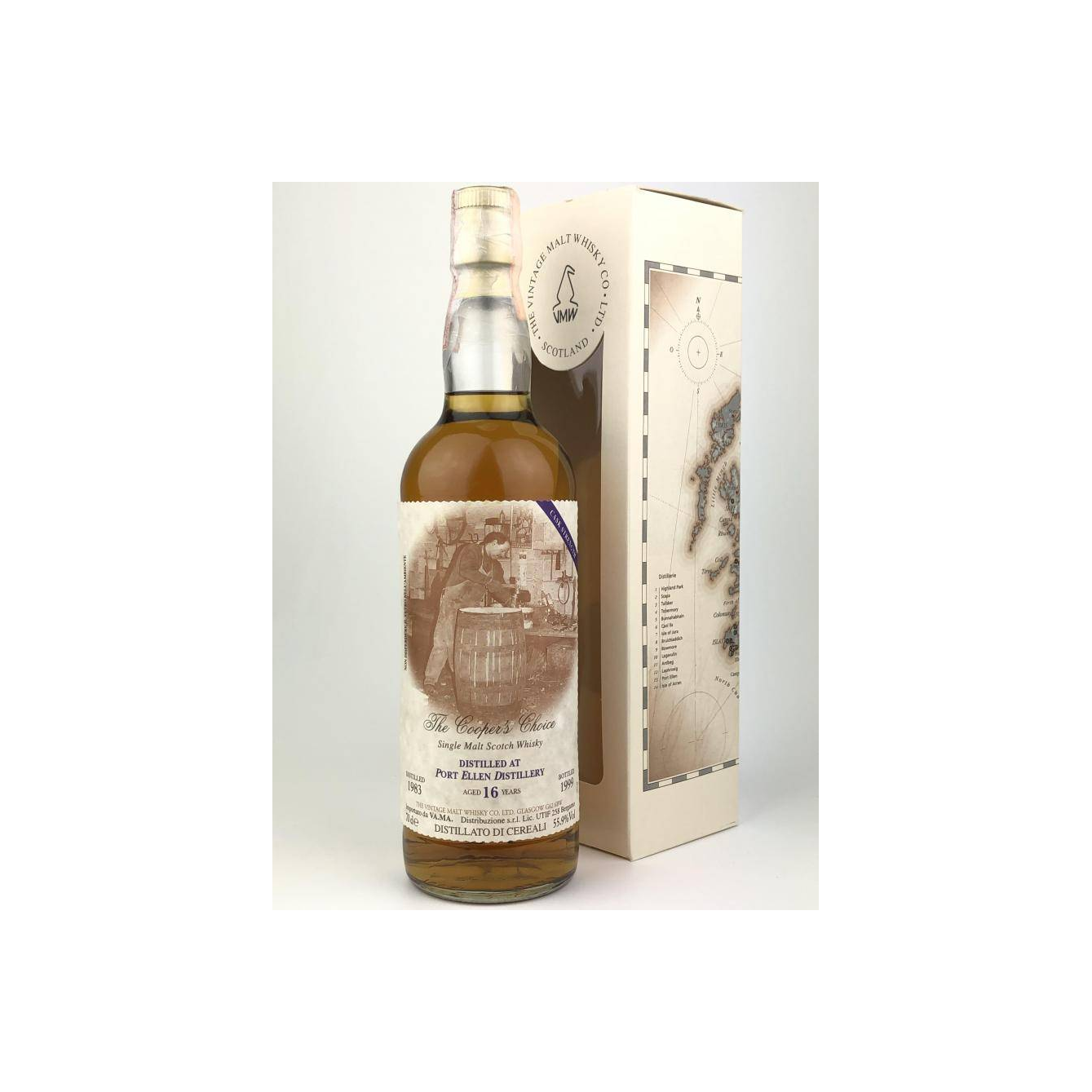 Port Ellen The Cooper's Choice 1983 16 Years Single Malt Whisky 3