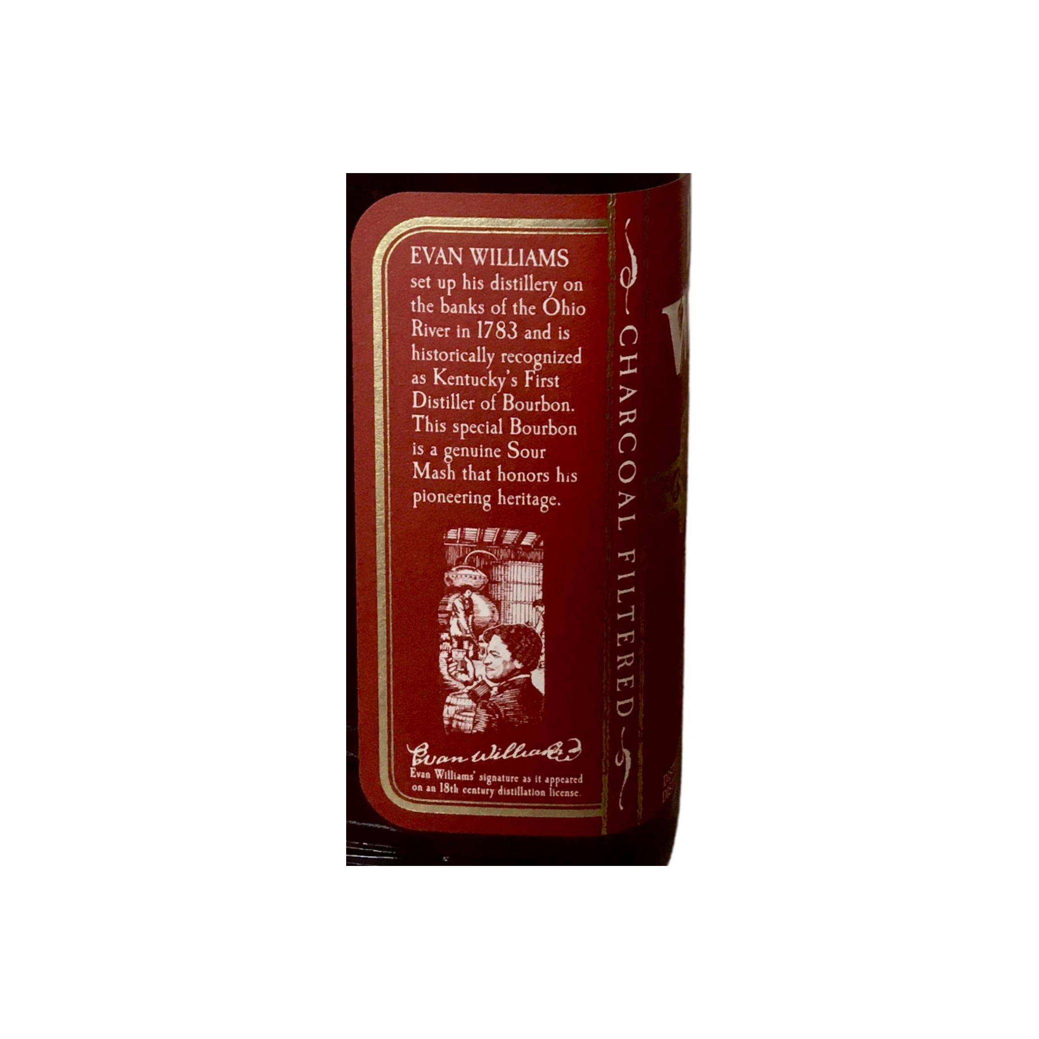 Evan Williams 12 Years Bourbon Whisky 3