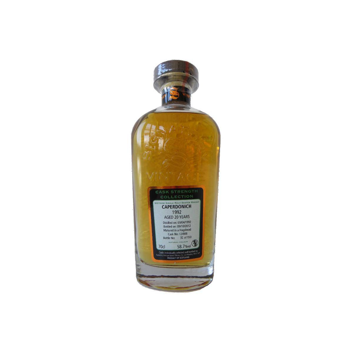 Caperdonich Cask Strength Collection 1992 20 Years Single Malt Whisky
