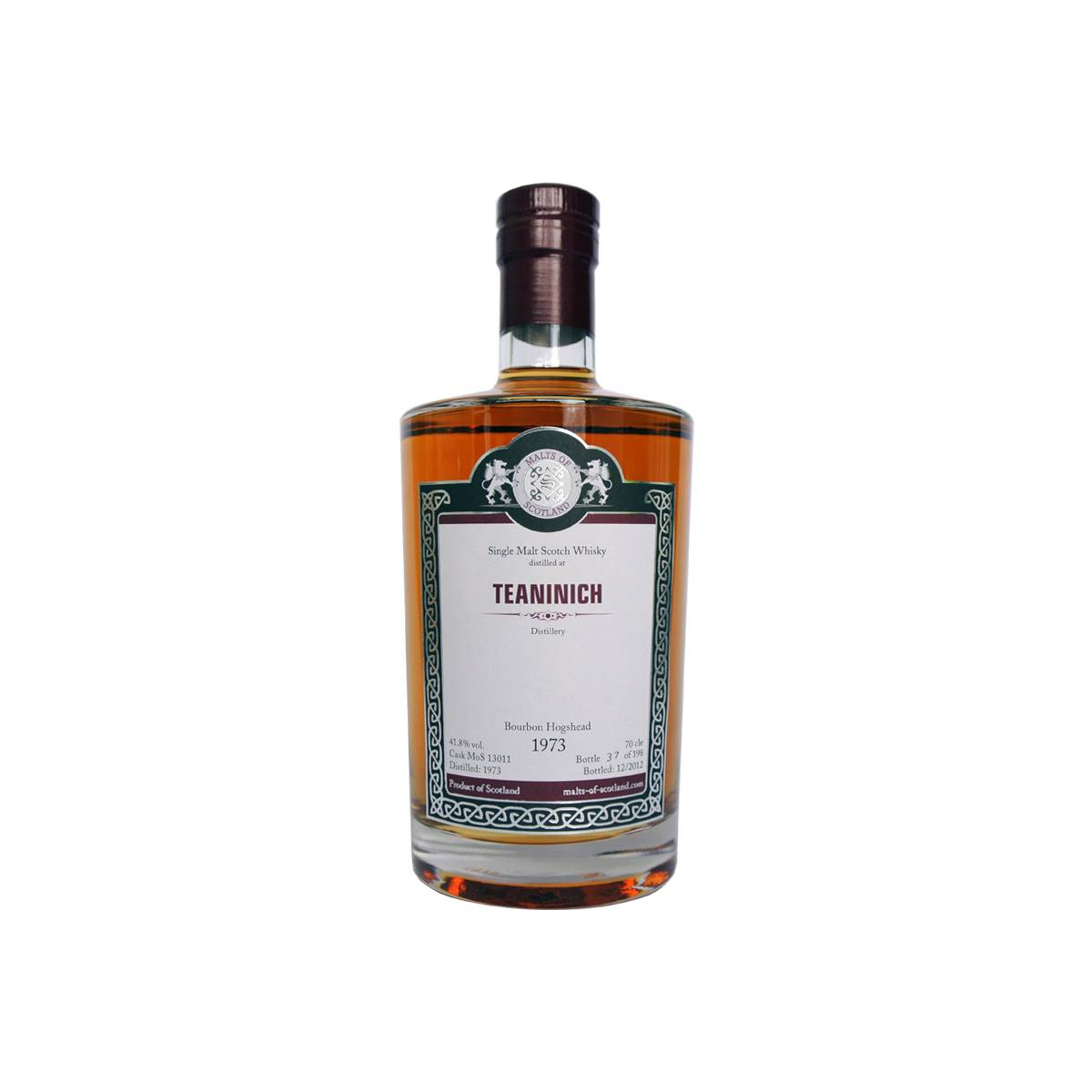Teaninich 1973 39 Years Single Malt Whisky