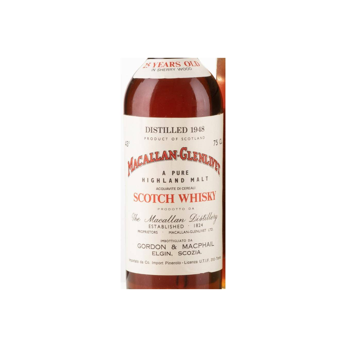 The Macallan 1948 25 Years Single Malt Whisky 3