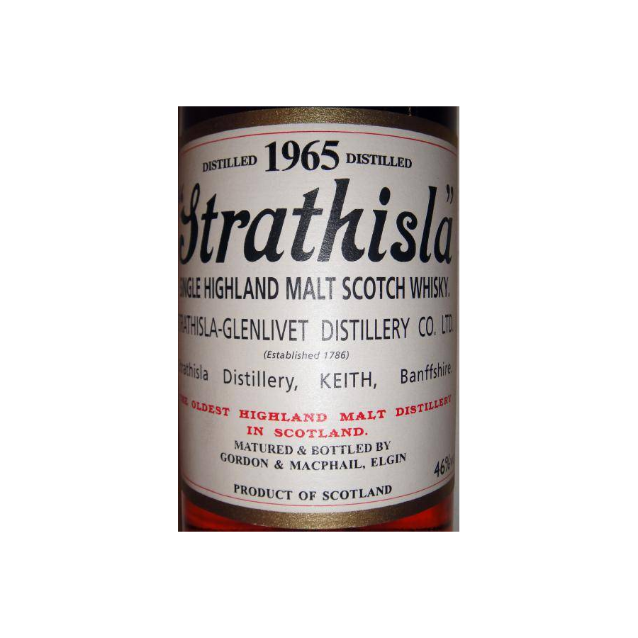 Strathisla Licensed Bottling 1965 39 Years Single Malt Whisky 2