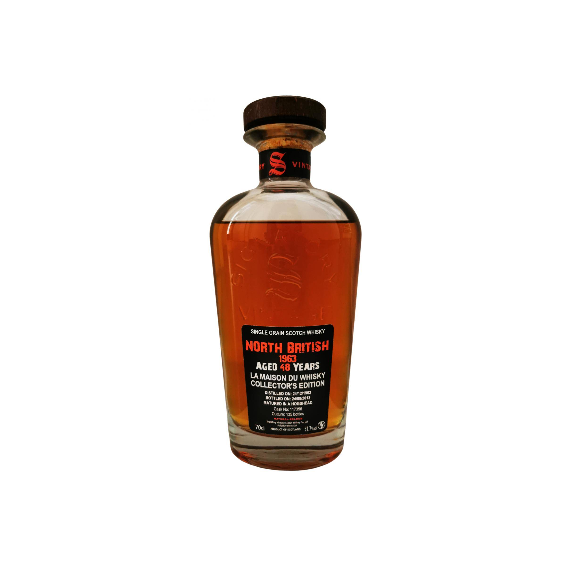 North British 1963 48 Years Single Grain Whisky