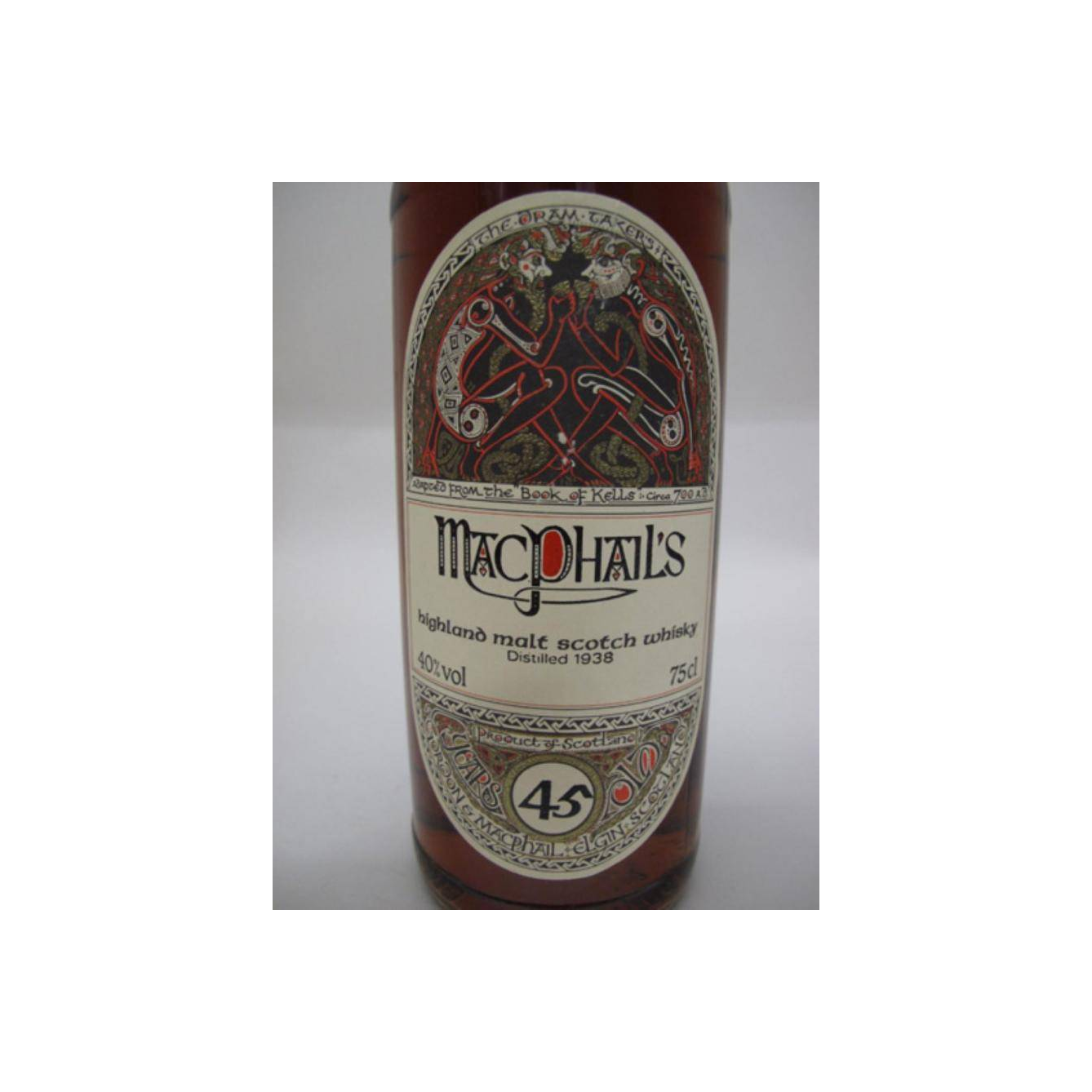 Gordon & MacPhail 1938 45 Years Single Malt Whisky 2