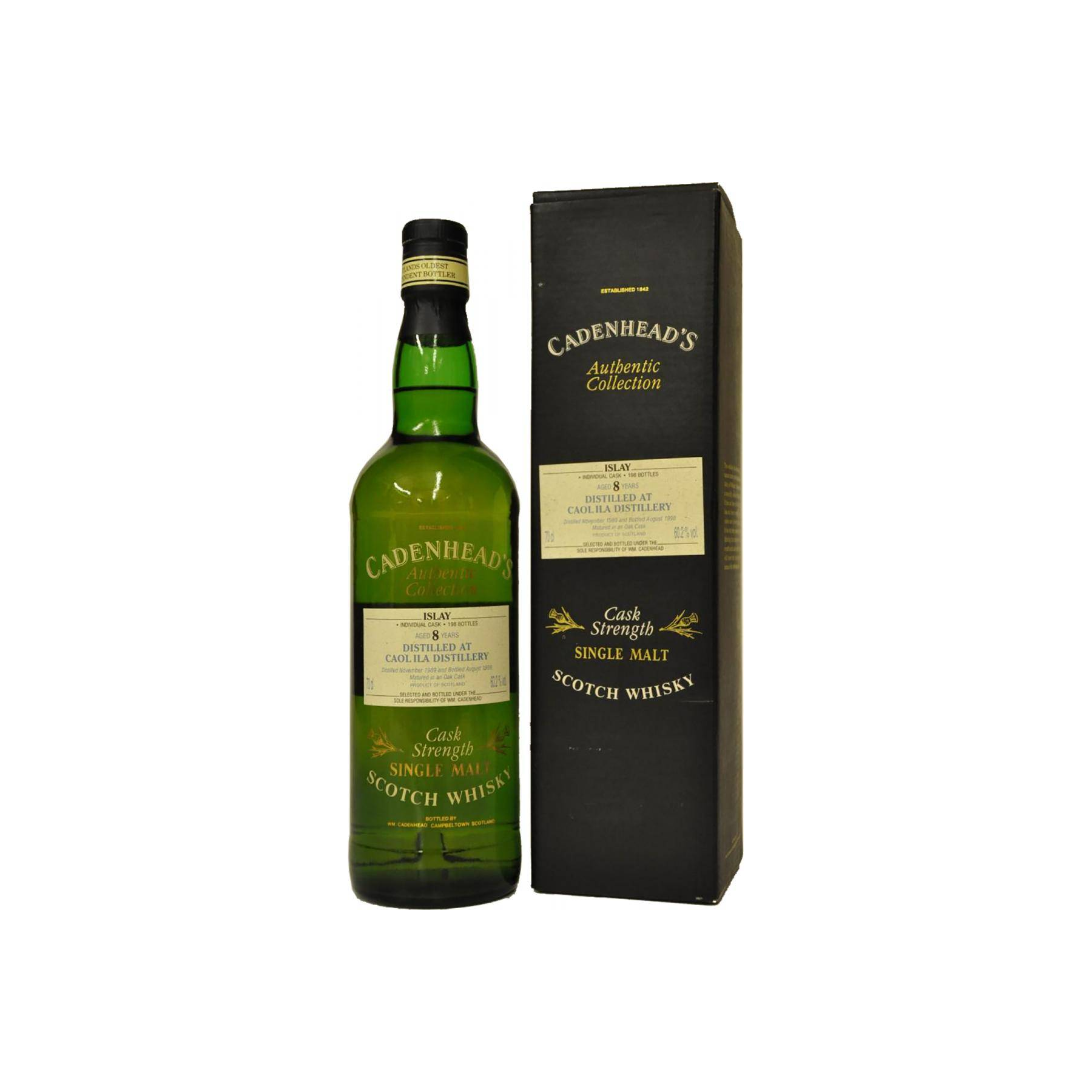 Caol Ila Authentic Collection 1989 8 Years Single Malt Whisky 2