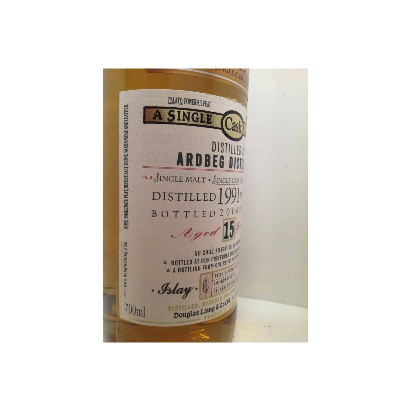 Ardbeg Old Malt Cask 1991 15 Years Single Malt Whisky 2