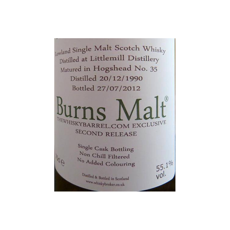 Littlemill 1990 21 Years Single Malt Whisky 3