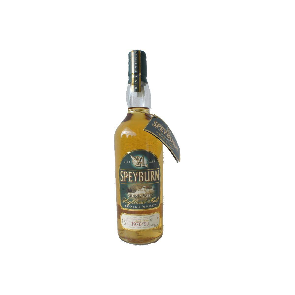 Spey Single Cask 1978 21 Years Single Malt Whisky