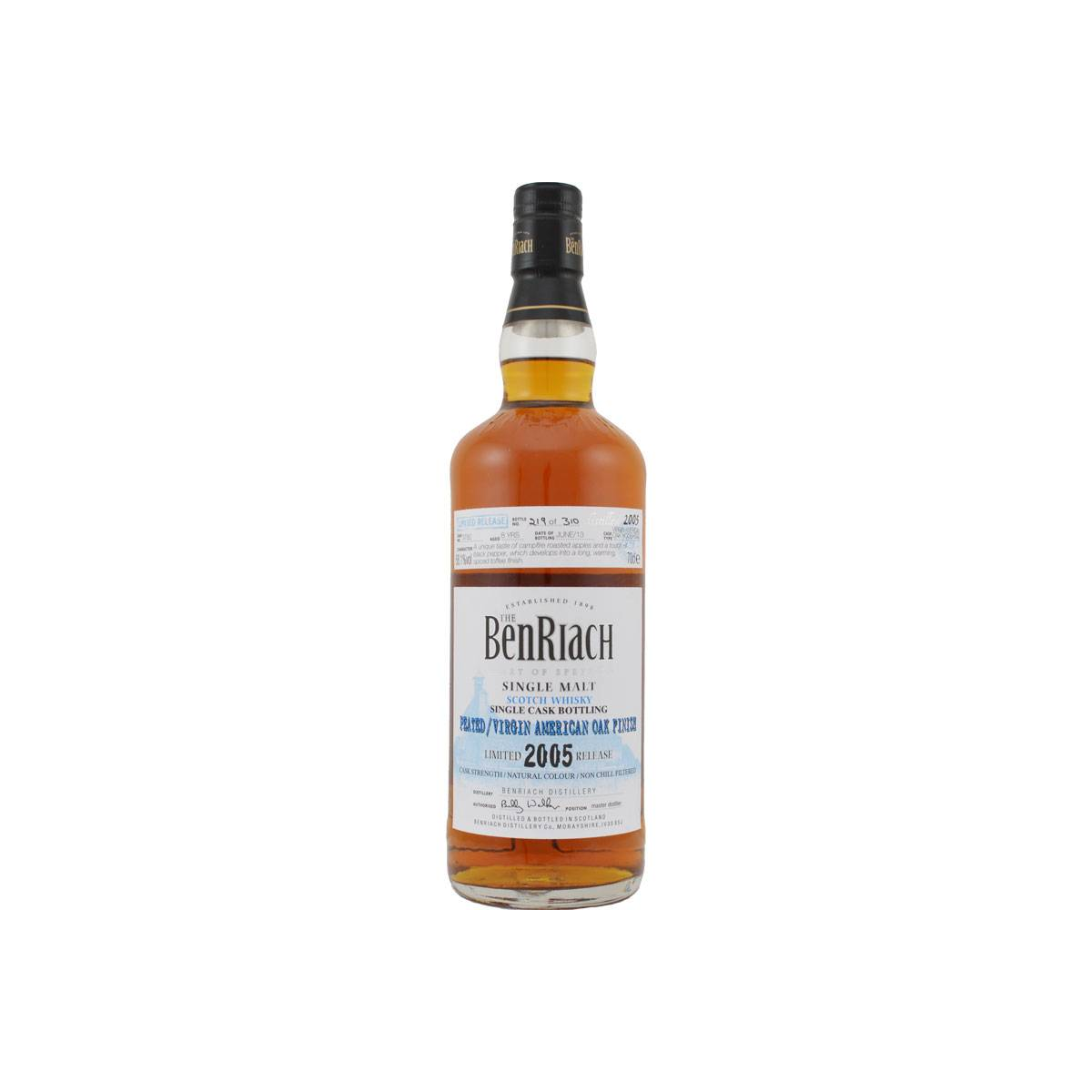 BenRiach 2005 8 Years Single Malt Whisky