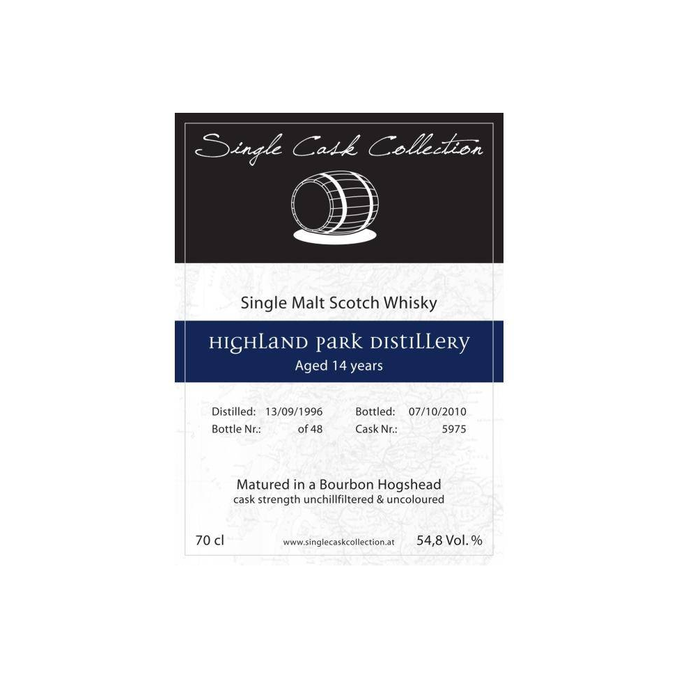 Highland Park 1996 14 Years Single Malt Whisky 2