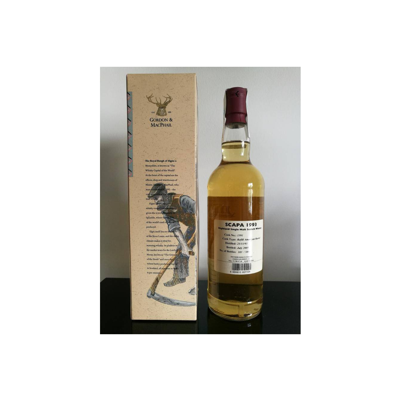 Scapa Licensed Bottling 1993 11 Years Single Malt Whisky 3