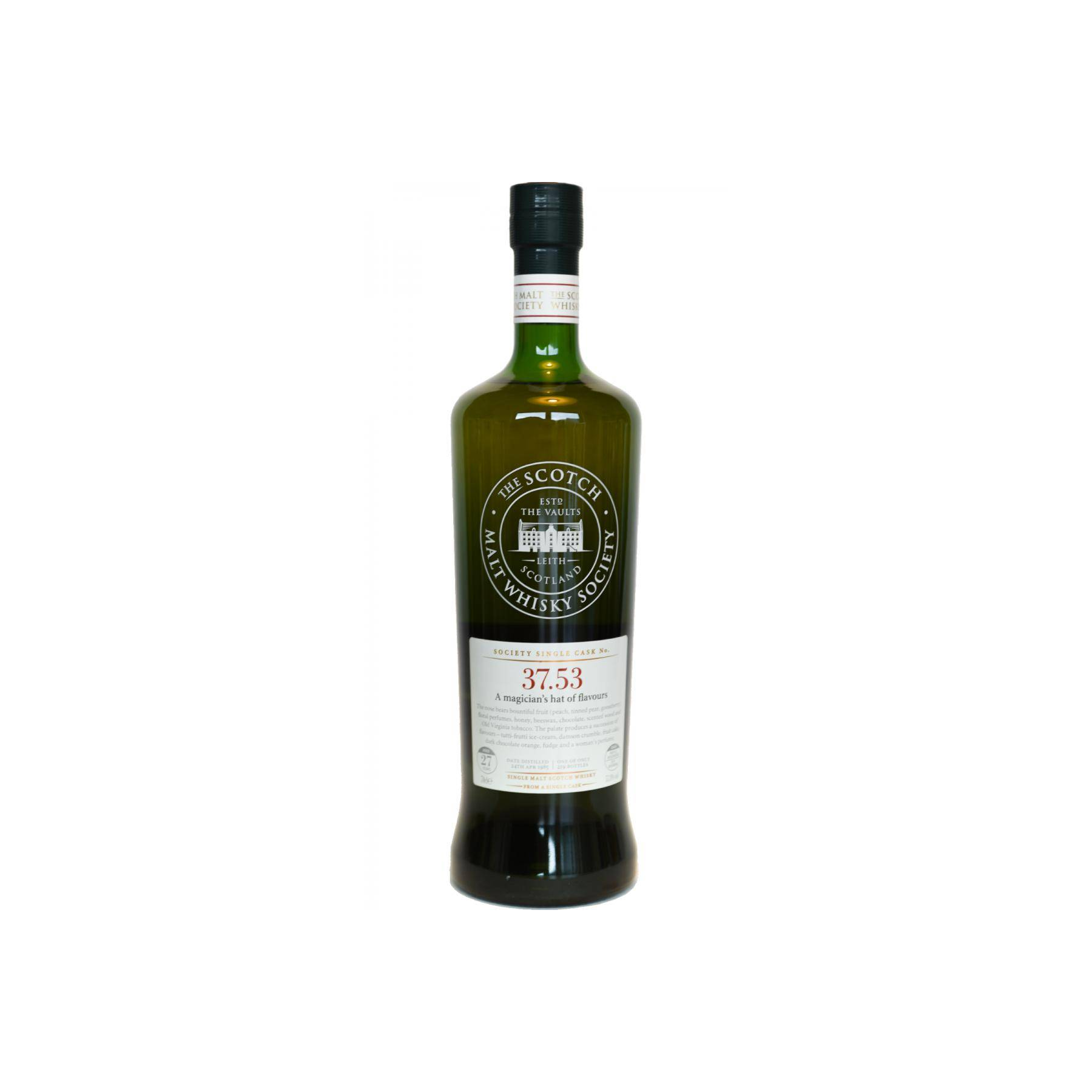 The Scotch Malt Whisky Society 1985 27 Years Single Malt Whisky