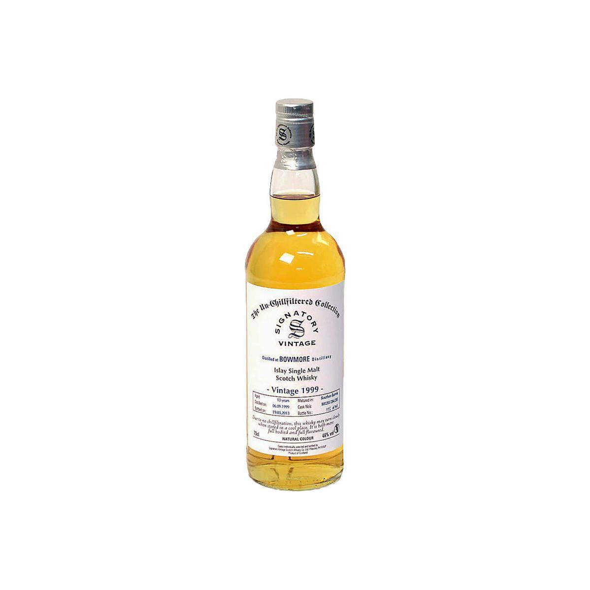 Bowmore The Un-Chillfiltered Collection 1999 13 Years Single Malt Whisky