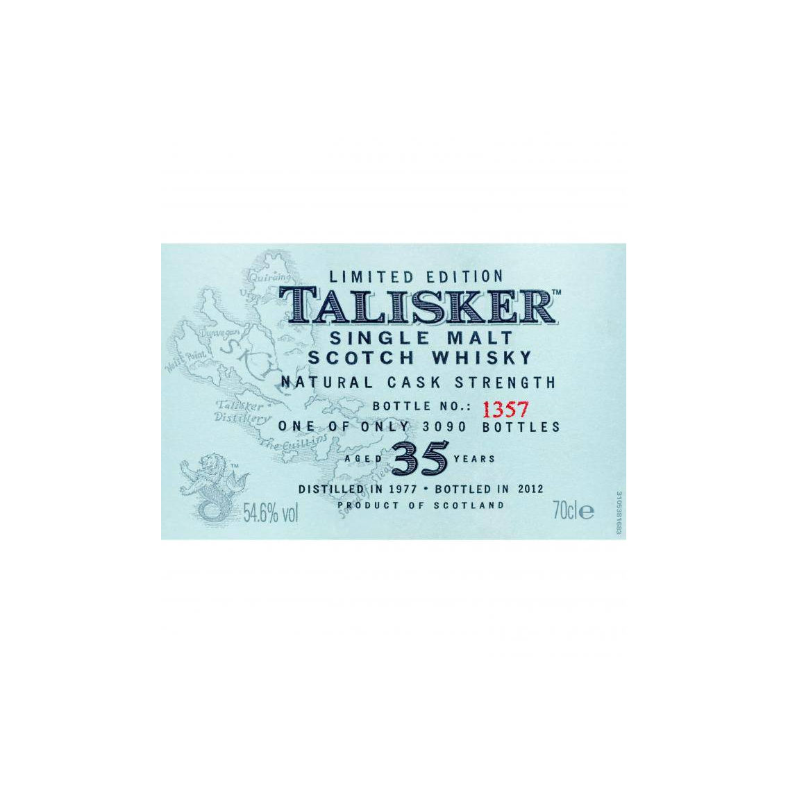 Talisker 1977 35 Years Single Malt Whisky 3