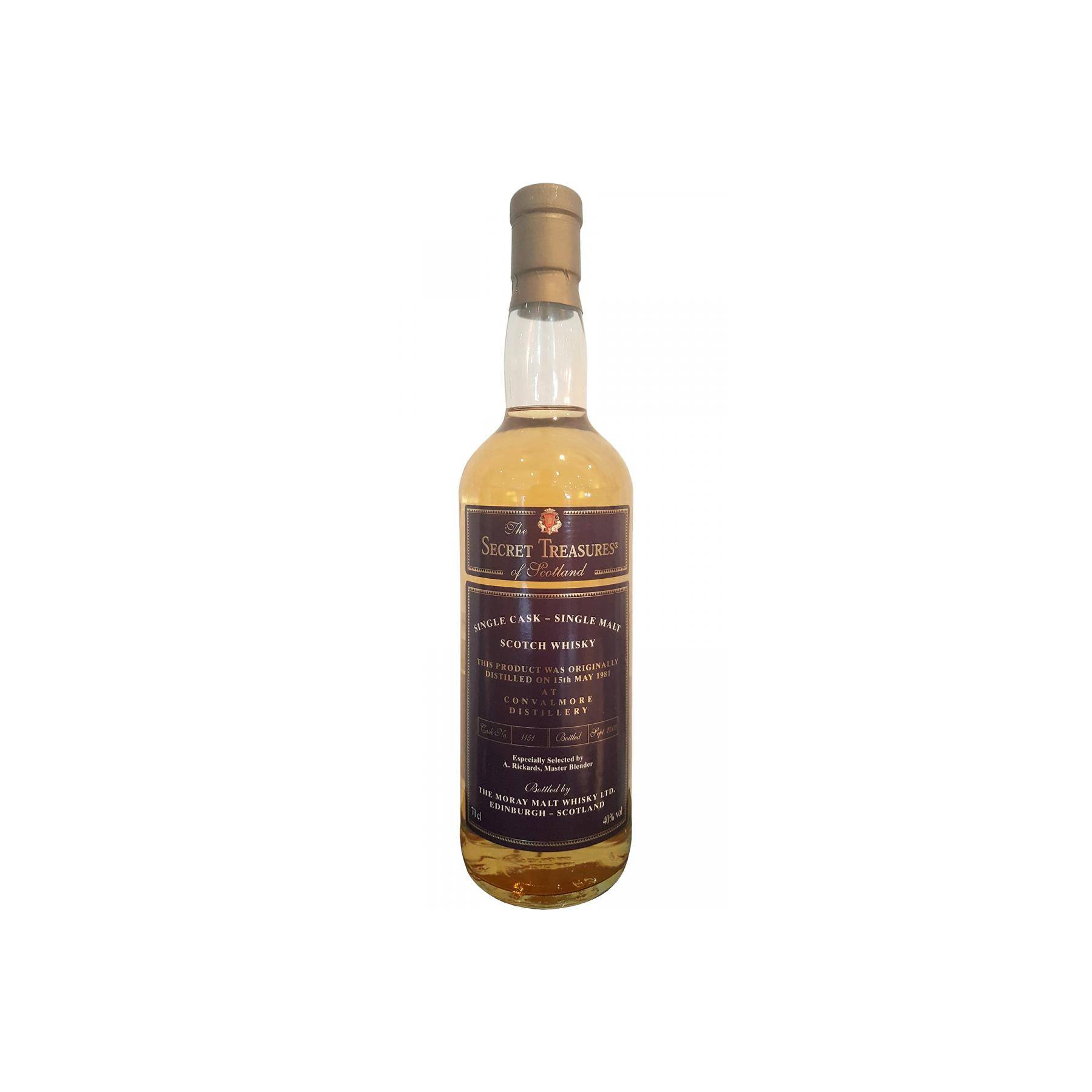 Convalmore 1981 19 Years Single Malt Whisky