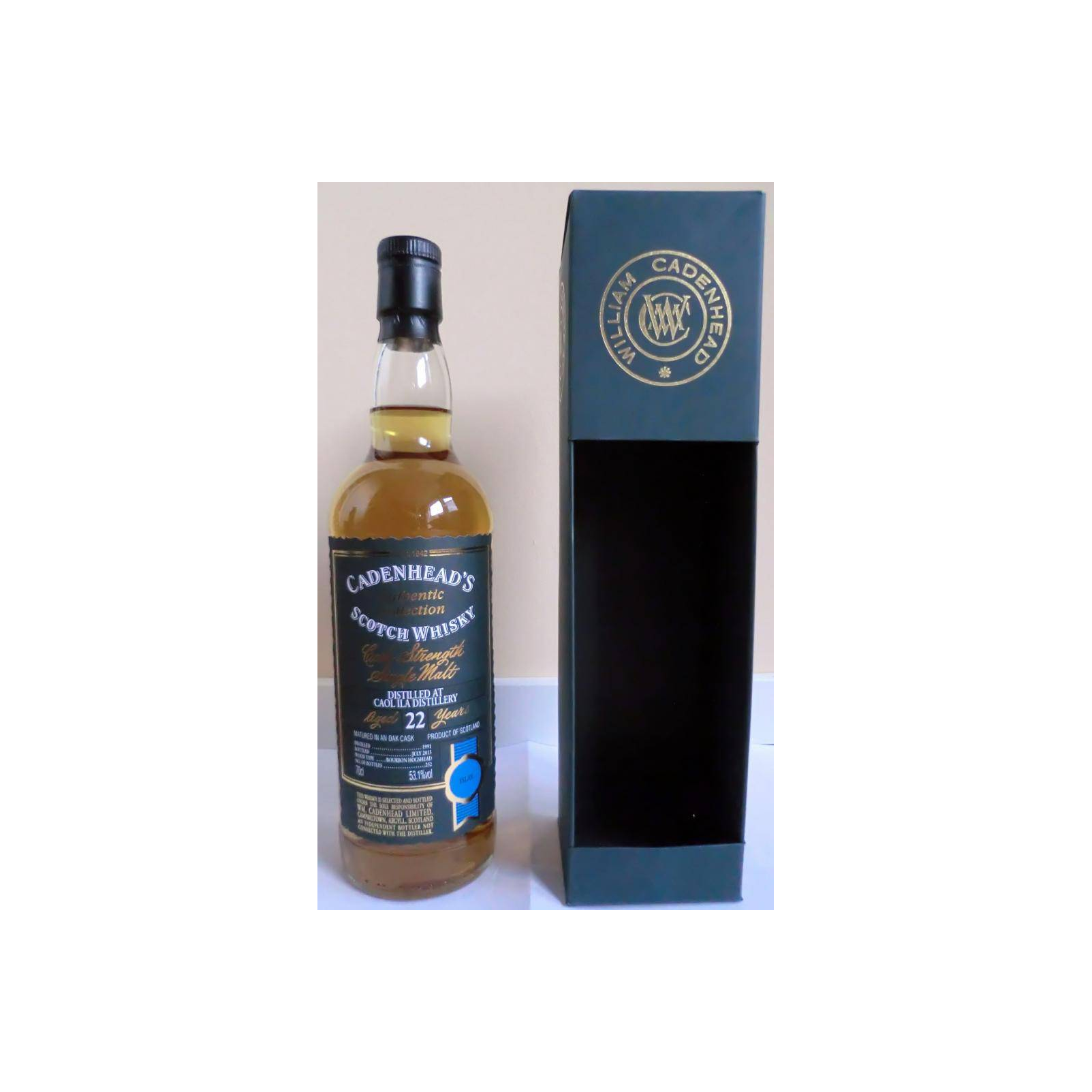 Caol Ila Authentic Collection 1991 22 Years Single Malt Whisky 2